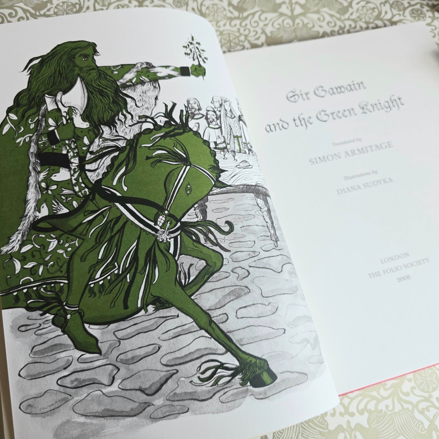 2008 Sir Gawain and the Green Knight - Large Illustrated Edition