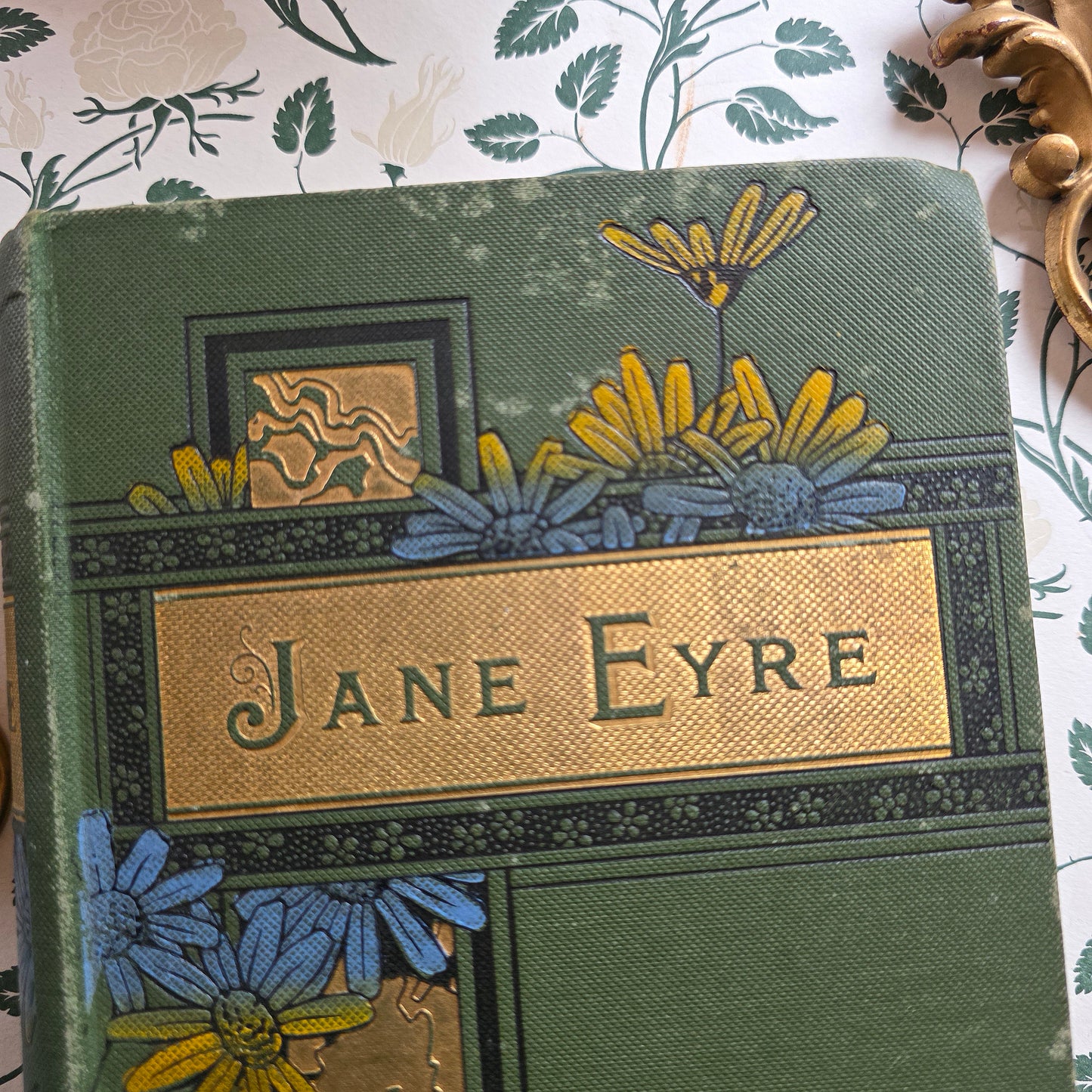 1897 Jane Eyre by Charlotte Bronte - Illustrated Antique Book