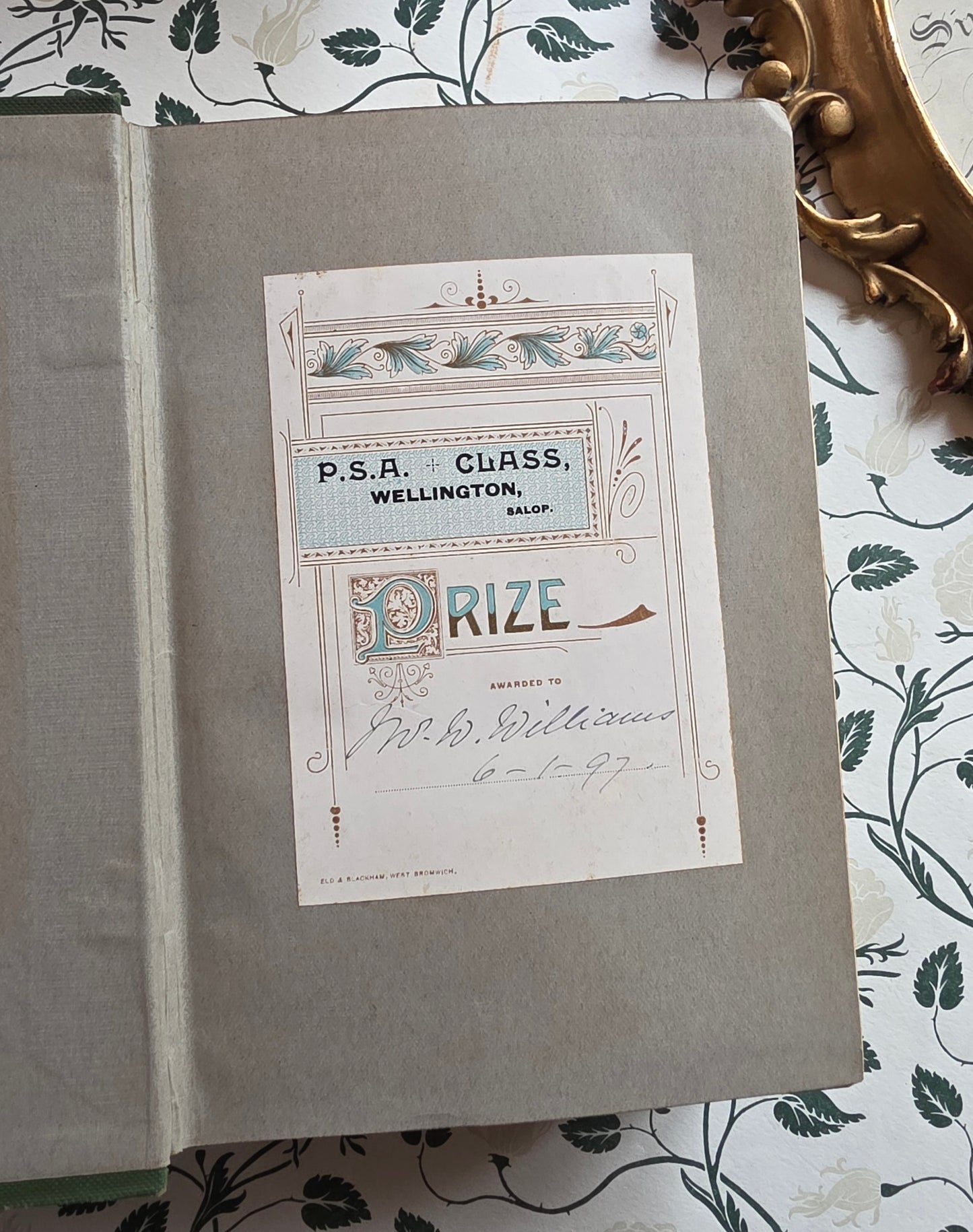 1897 Jane Eyre by Charlotte Bronte - Illustrated Antique Book