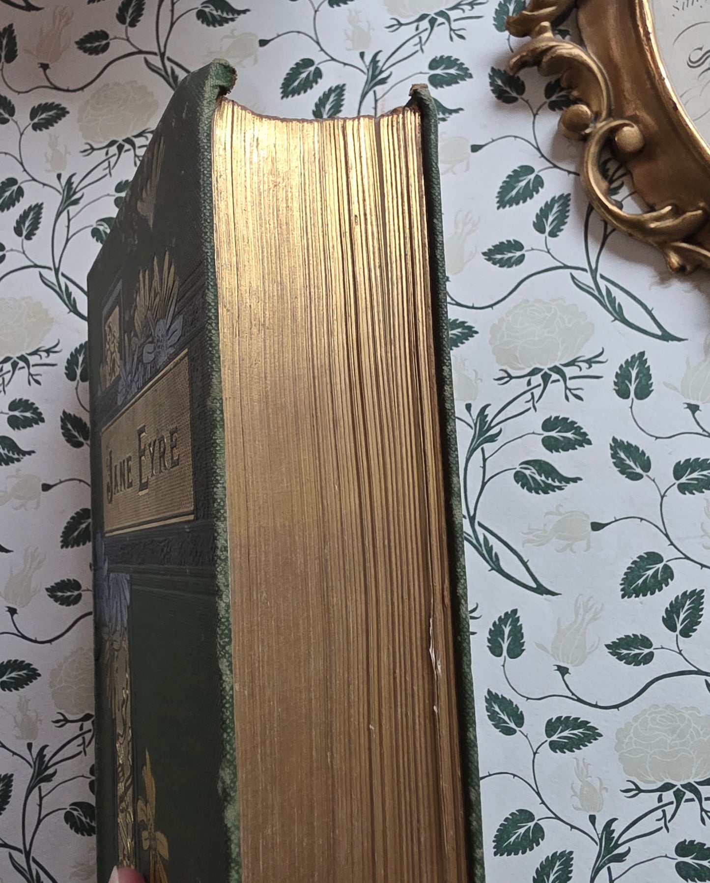 1897 Jane Eyre by Charlotte Bronte - Illustrated Antique Book