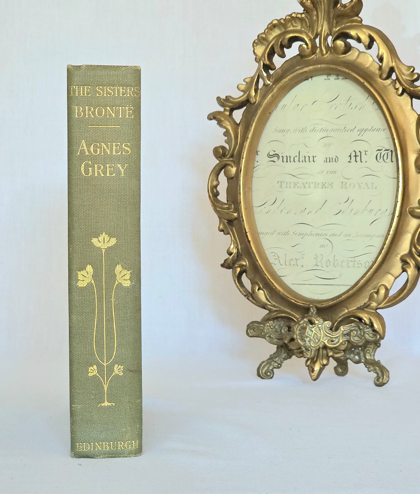 1905 Agnes Grey by Anne Bronte - Antique Book