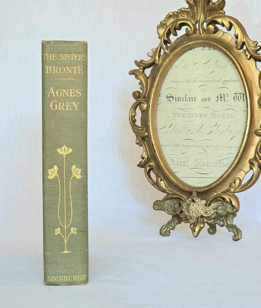 1905 Agnes Grey by Anne Bronte - Antique Book