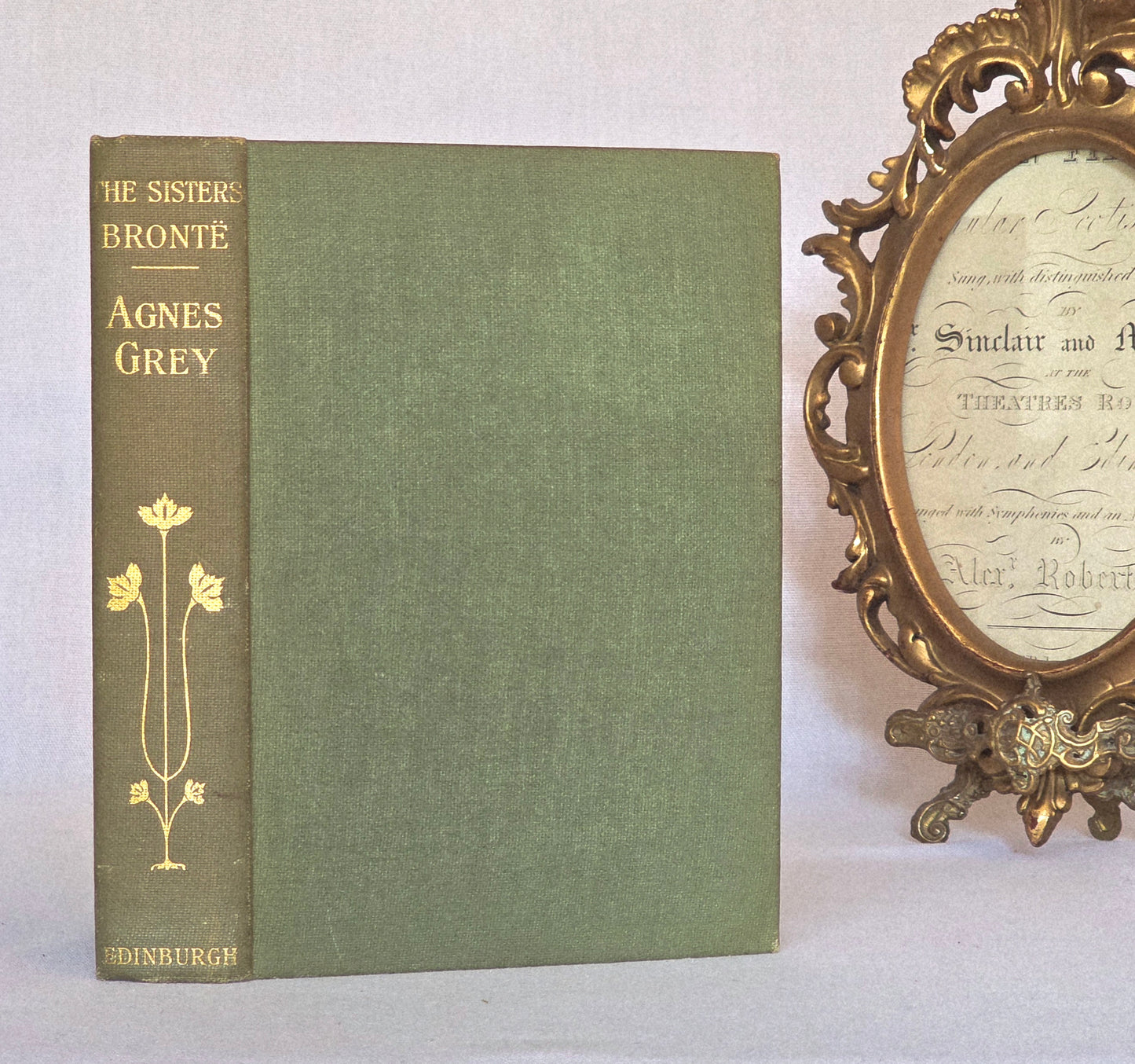 1905 Agnes Grey by Anne Bronte - Antique Book