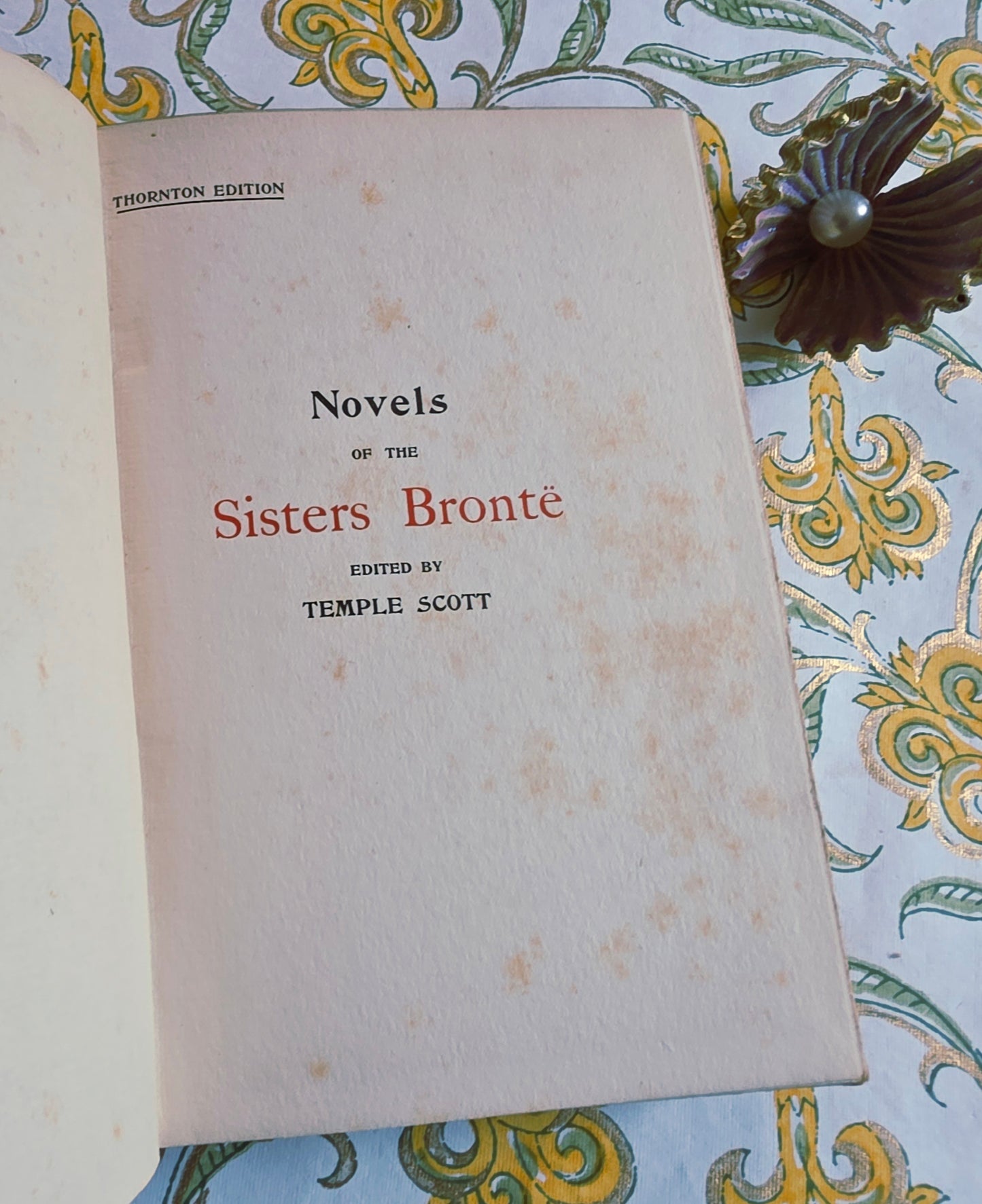 1905 Agnes Grey by Anne Bronte - Antique Book