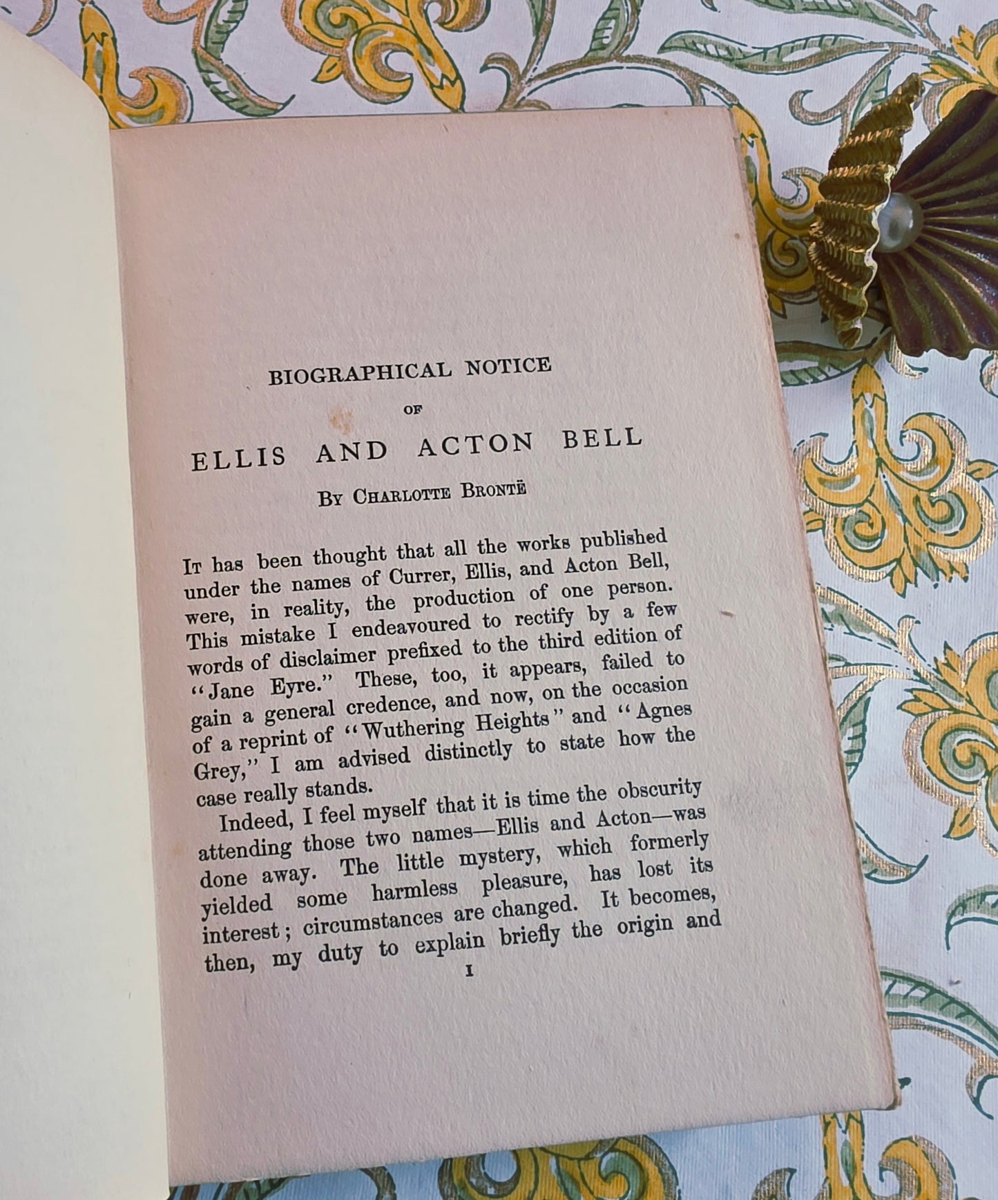 1905 Agnes Grey by Anne Bronte - Antique Book