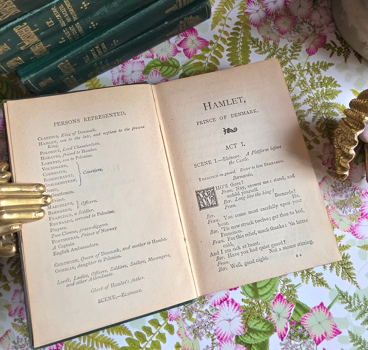 1871 The Handy Volume Shakespeare - Complete Antique Set of Pocket Books in 13 Volumes