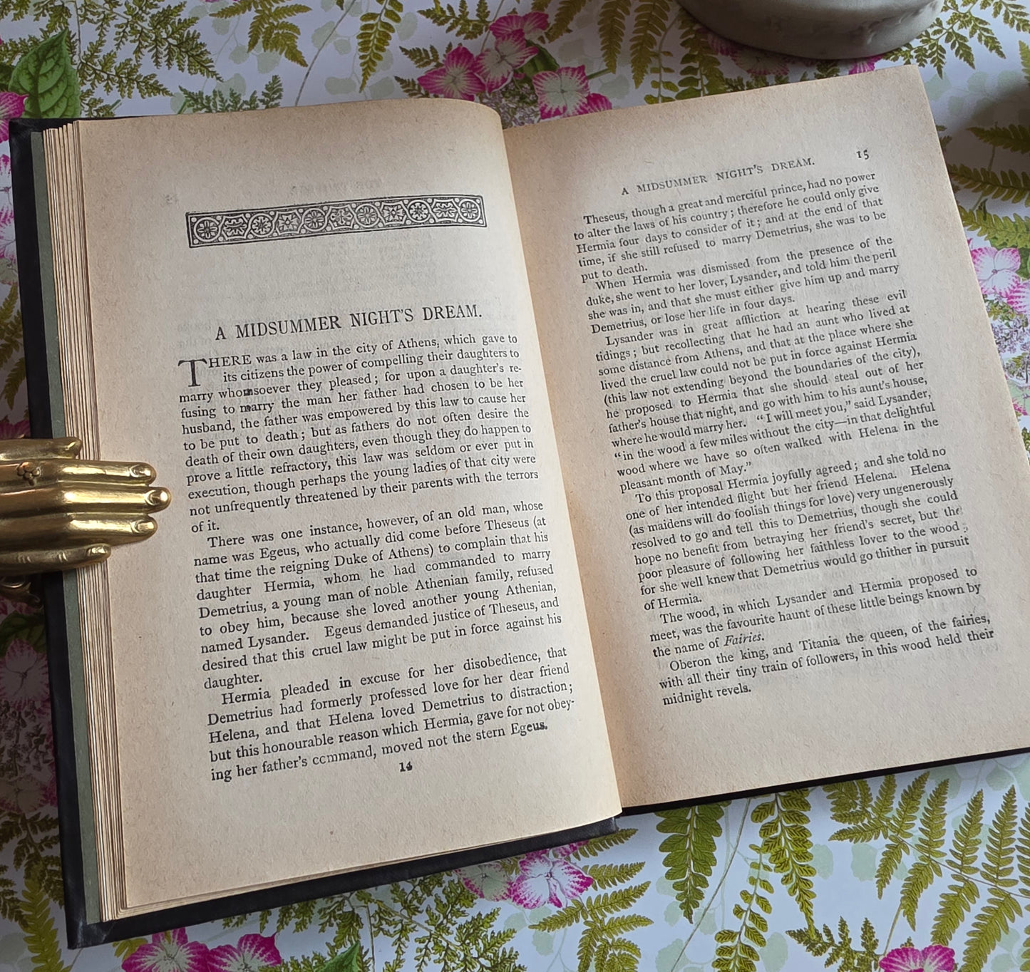 c1906 Tales From Shakespeare by Charles and Mary Lamb - Antique Book