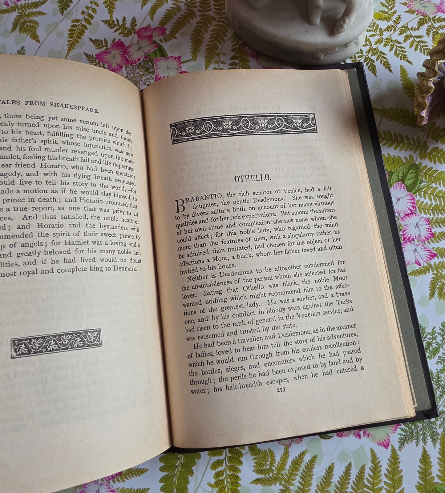 c1906 Tales From Shakespeare by Charles and Mary Lamb - Antique Book