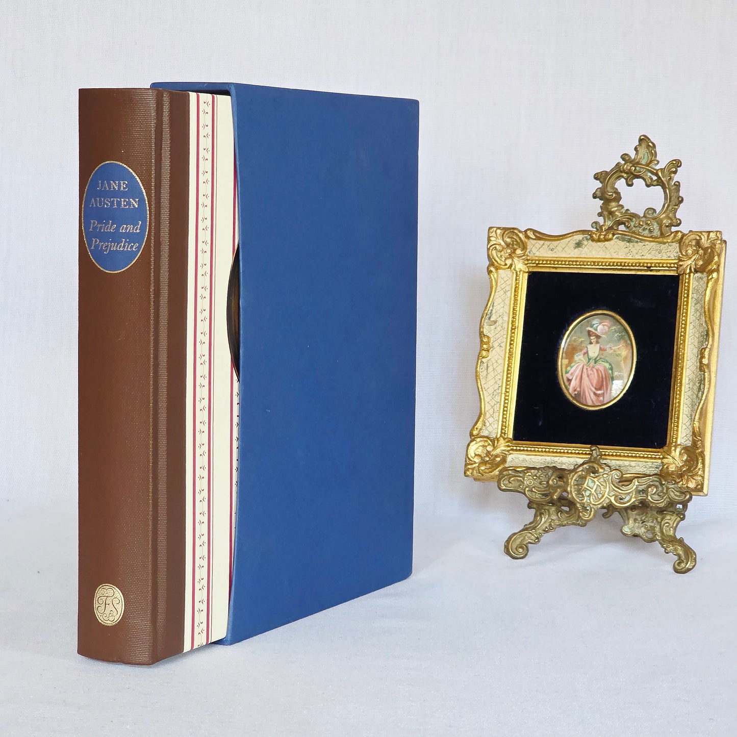 2006 Pride and Prejudice by Jane Austen - Illustrated Vintage Book in Slipcase