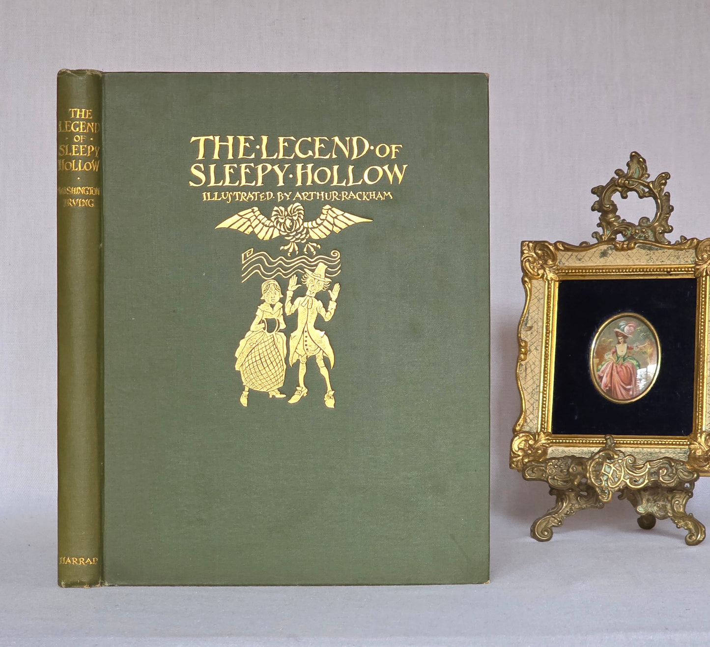 1928 The Legend of Sleepy Hollow by Washington Irving - Illustrated by Arthur Rackham
