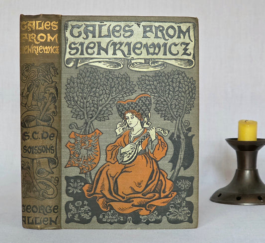 1899 Tales From Sienkiewicz - Antique Book of Short Stories
