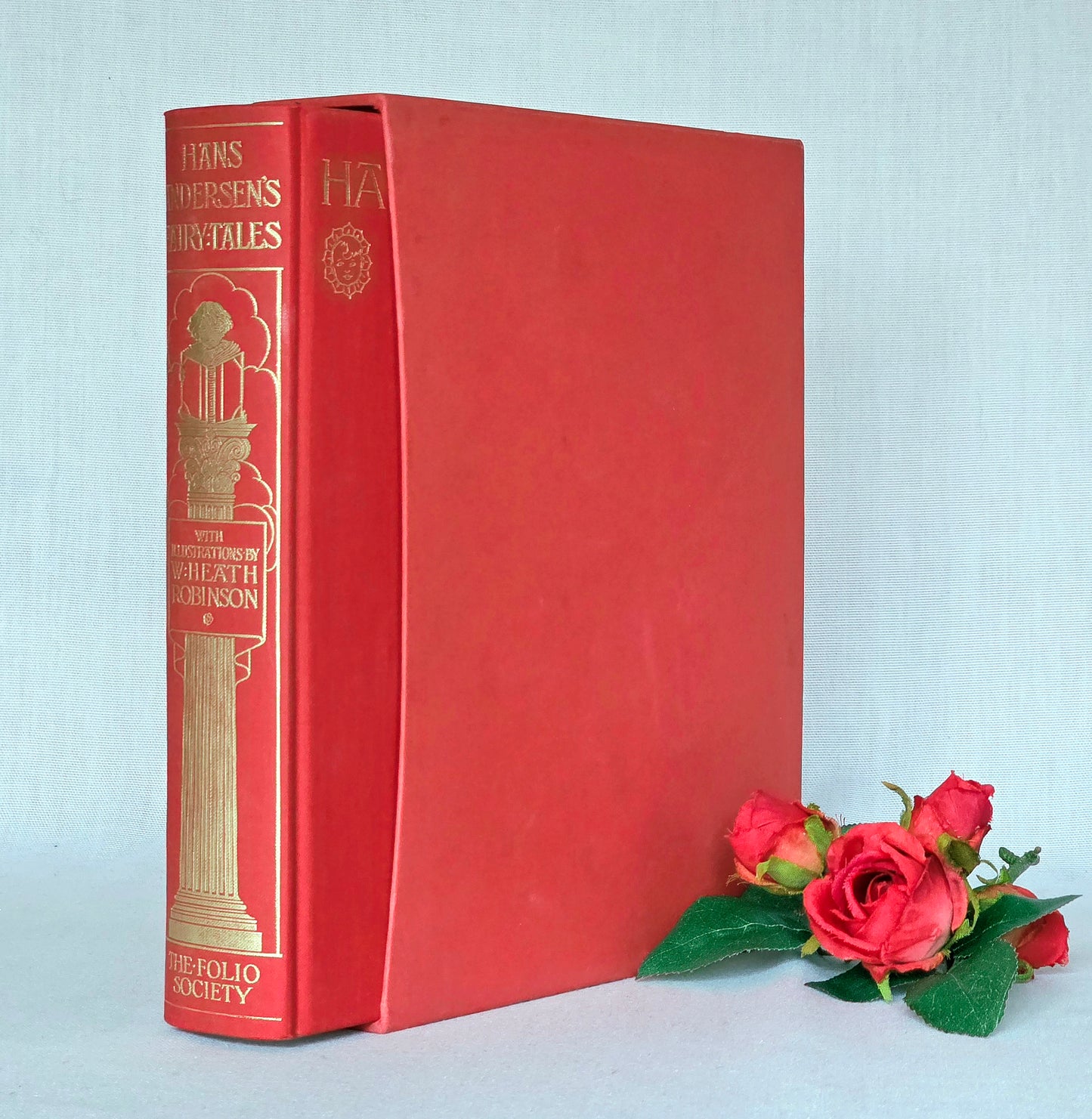 1995 Hans Christian Andersen's Fairy Tales - Vintage Slip-Cased Book Illustrated by Heath Robinson