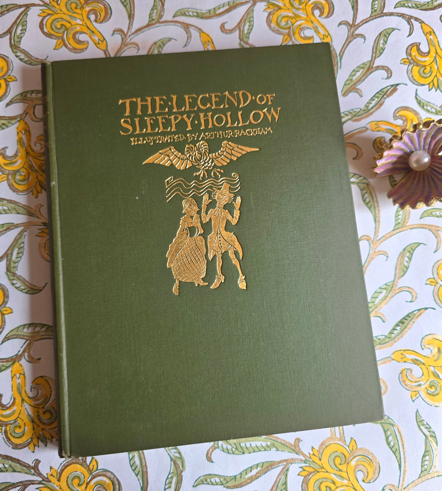 1928 The Legend of Sleepy Hollow by Washington Irving - Illustrated by Arthur Rackham