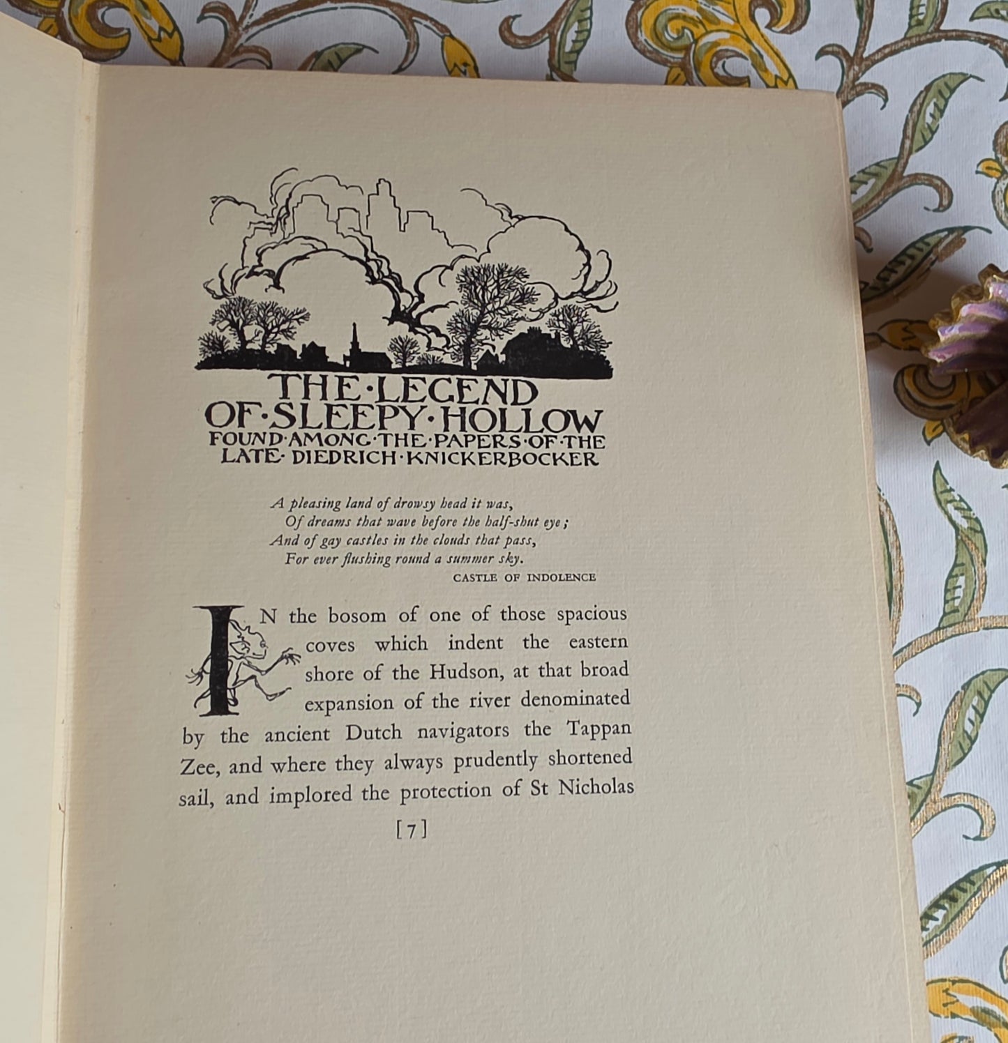 1928 The Legend of Sleepy Hollow by Washington Irving - Illustrated by Arthur Rackham