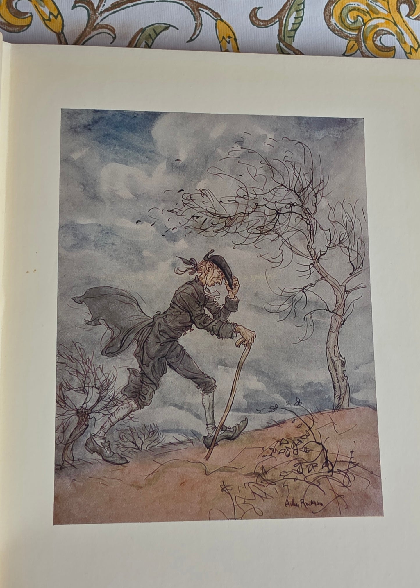 1928 The Legend of Sleepy Hollow by Washington Irving - Illustrated by Arthur Rackham