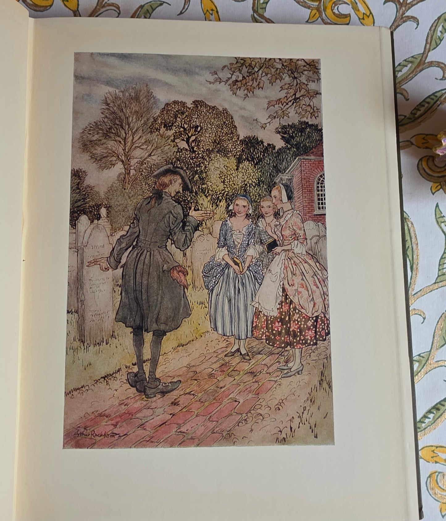 1928 The Legend of Sleepy Hollow by Washington Irving - Illustrated by Arthur Rackham