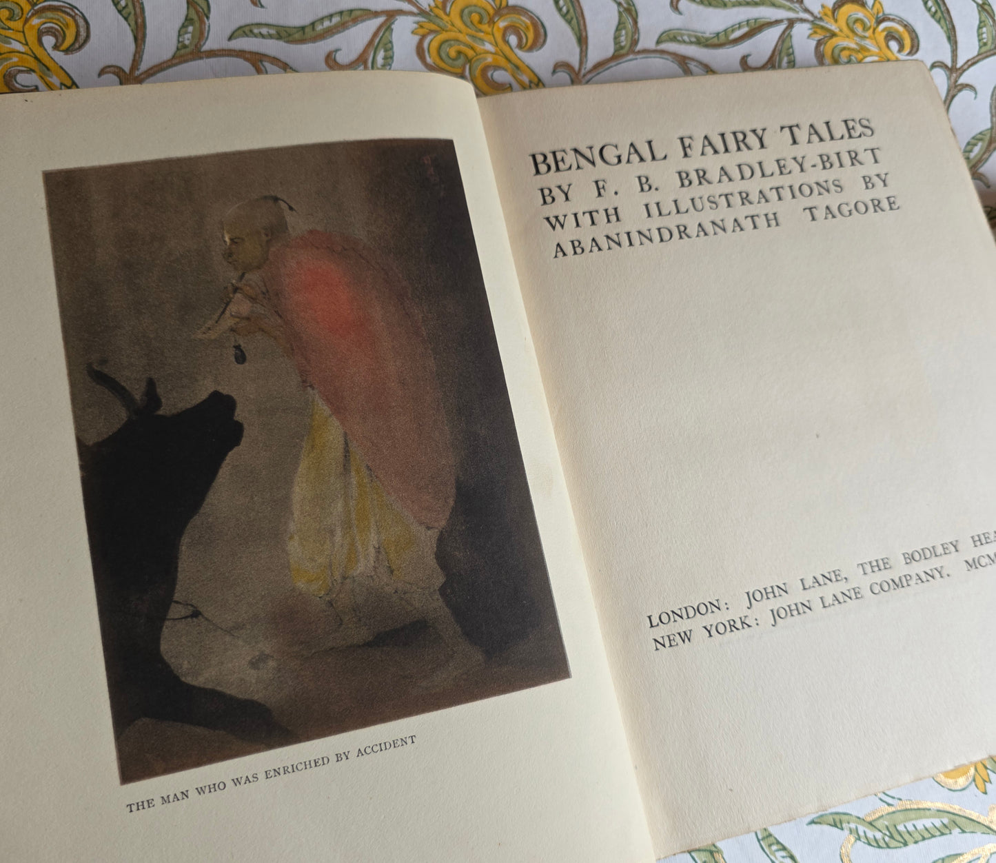 1920 Bengal Fairy Tales - Illustrated Antique Book