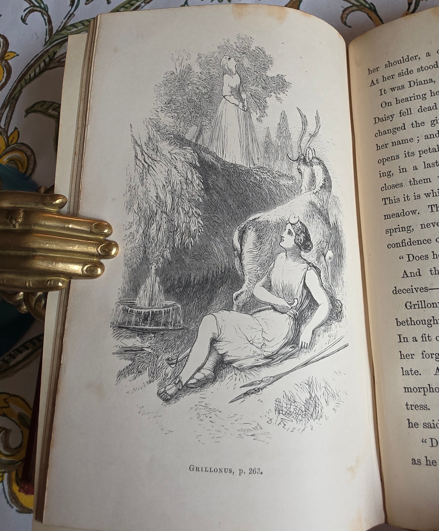 1857 Faerie Gold - Fairy Tales From the French of Savinien Lapointe - Antique Book