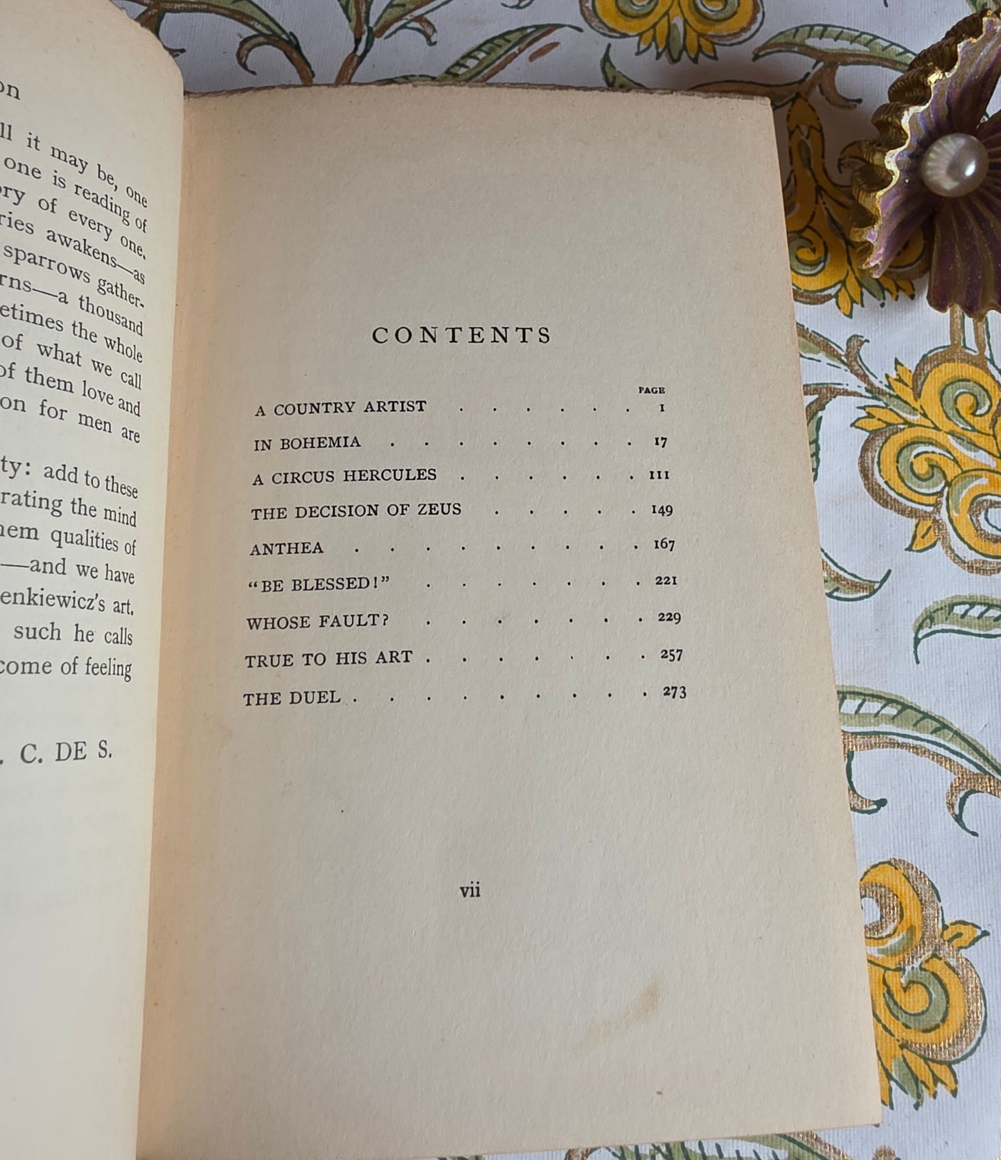 1899 Tales From Sienkiewicz - Antique Book of Short Stories
