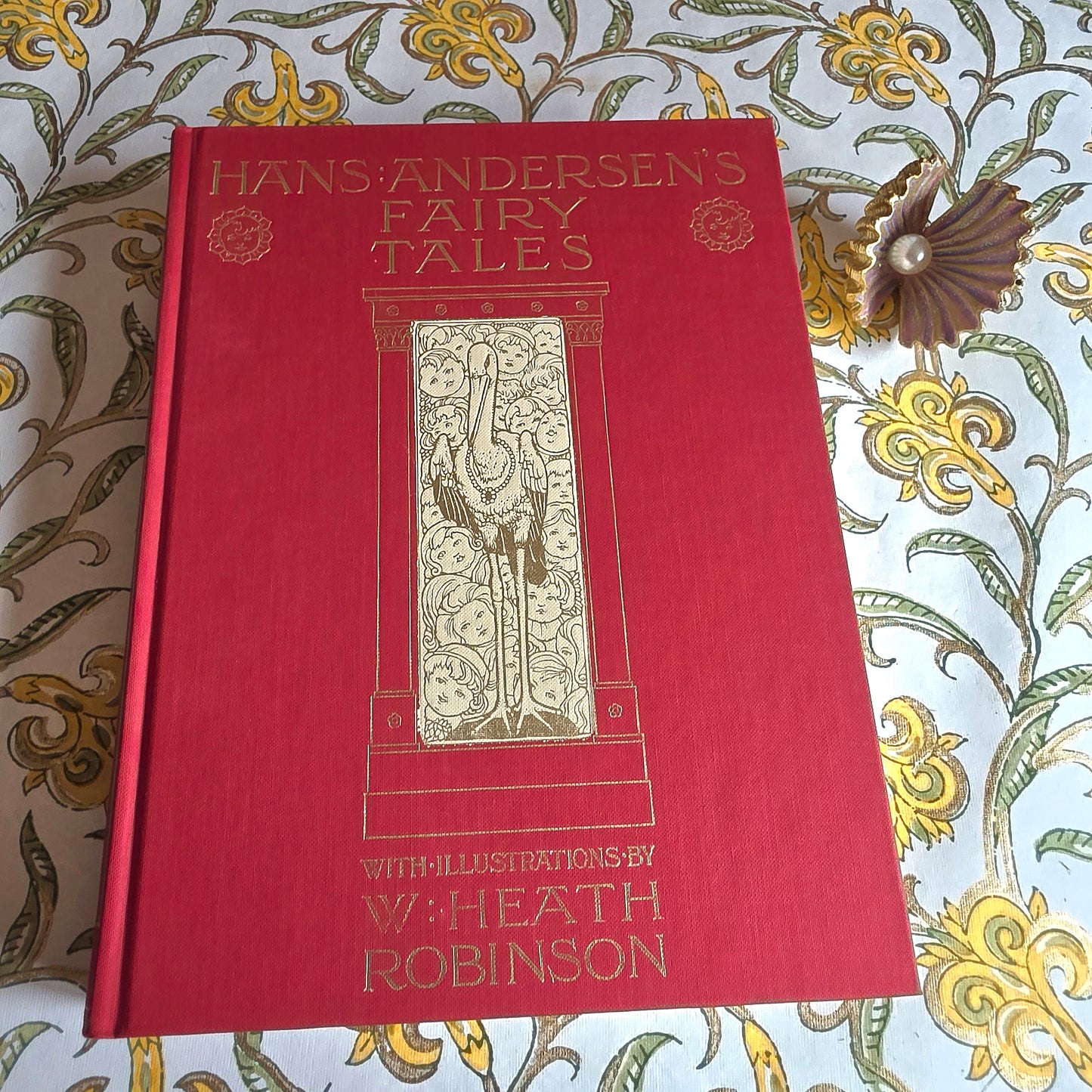 1995 Hans Christian Andersen's Fairy Tales - Vintage Slip-Cased Book Illustrated by Heath Robinson