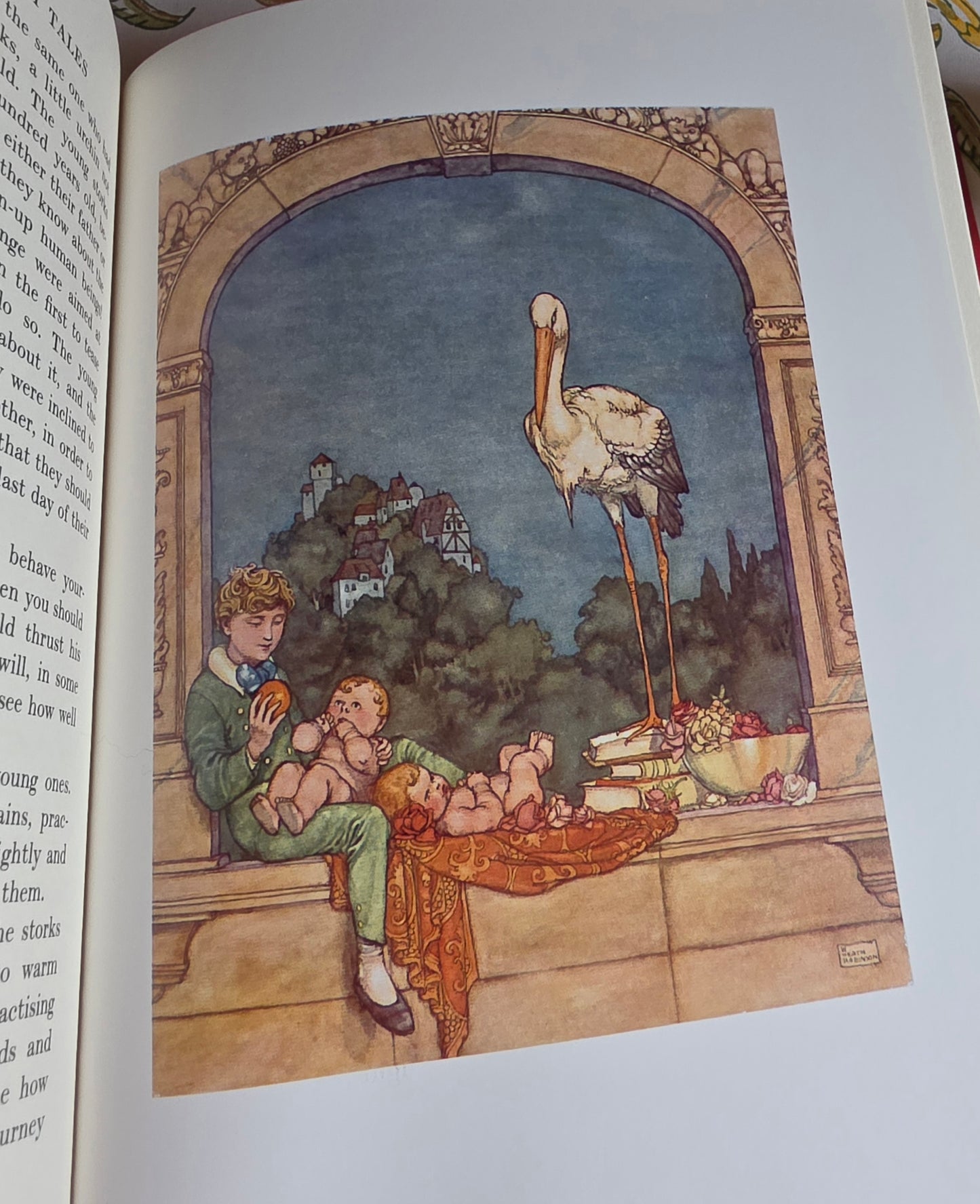 1995 Hans Christian Andersen's Fairy Tales - Vintage Slip-Cased Book Illustrated by Heath Robinson