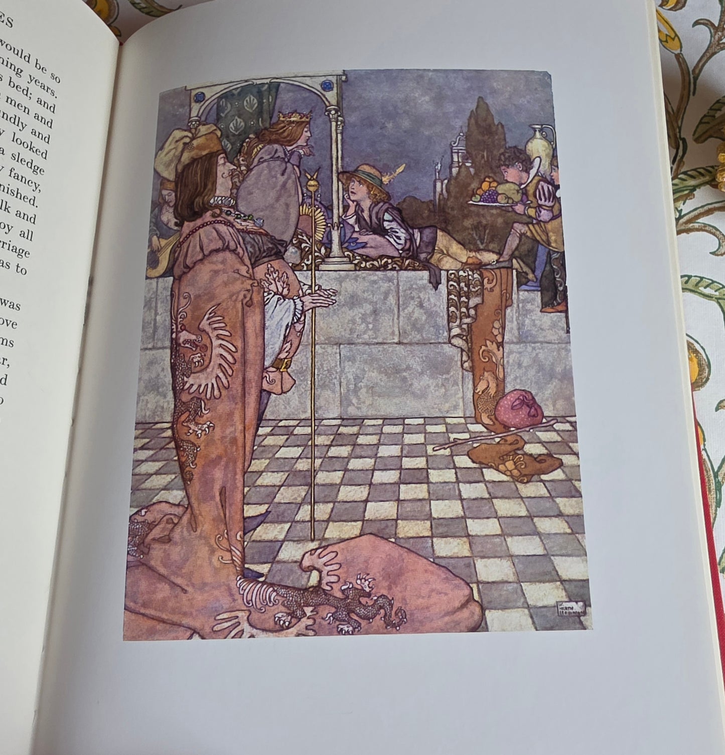 1995 Hans Christian Andersen's Fairy Tales - Vintage Slip-Cased Book Illustrated by Heath Robinson