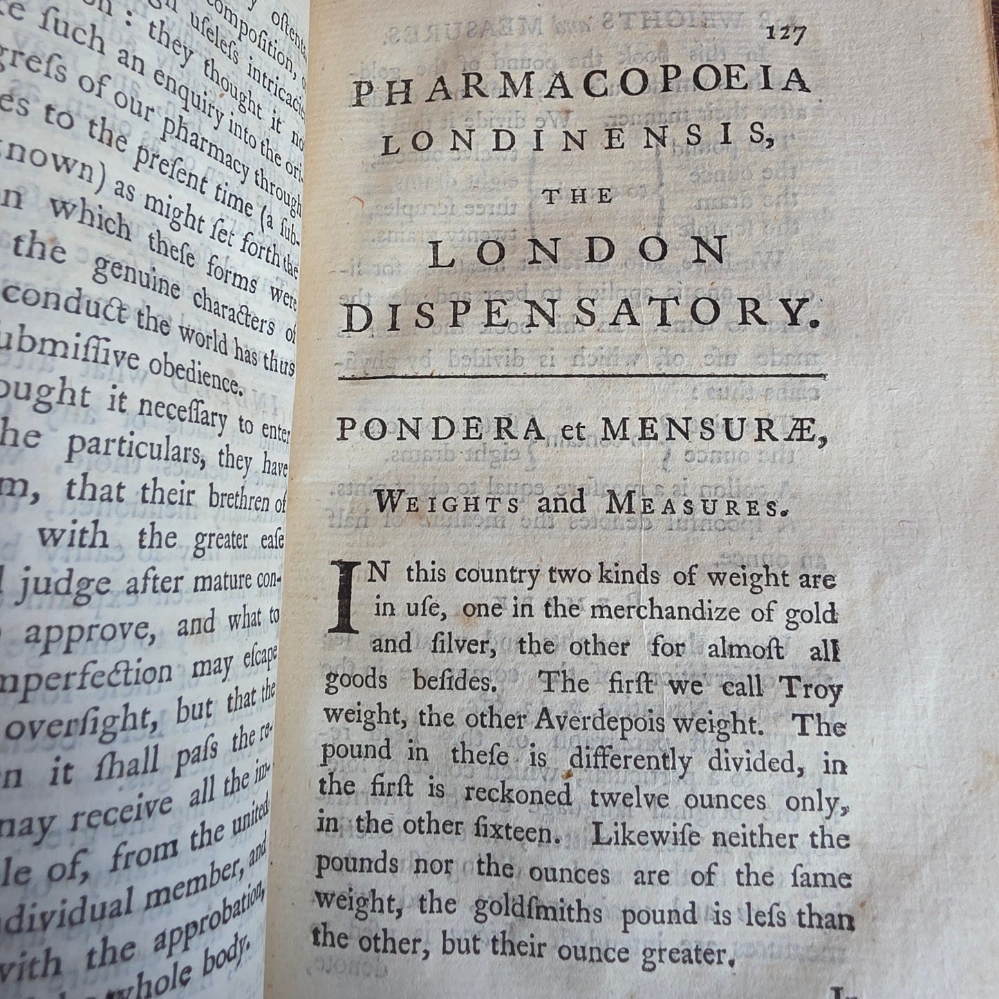 1768 Pharmacopoeia Londinensis - Historic Medical Reference Book