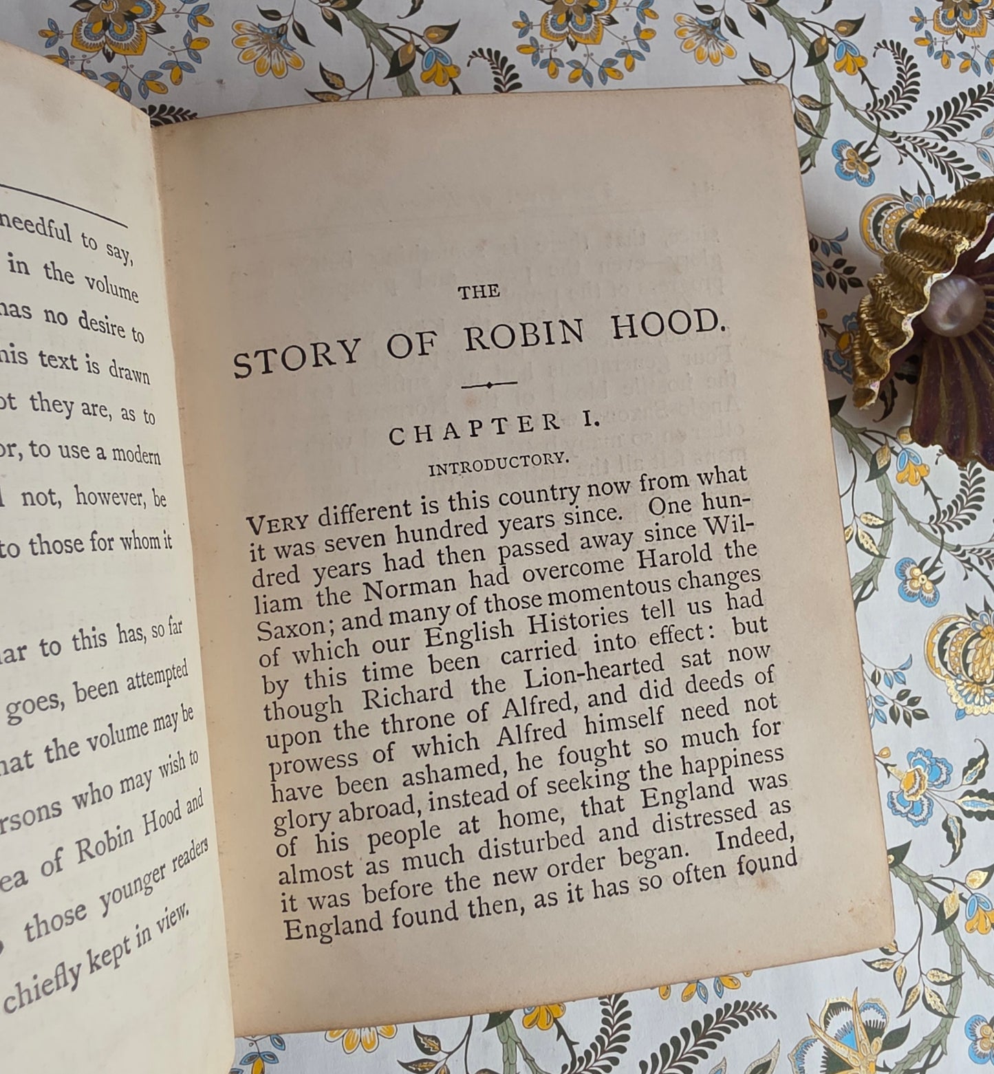 1871 The Story of Robin Hood by William Heaton - Scarce Antique Book