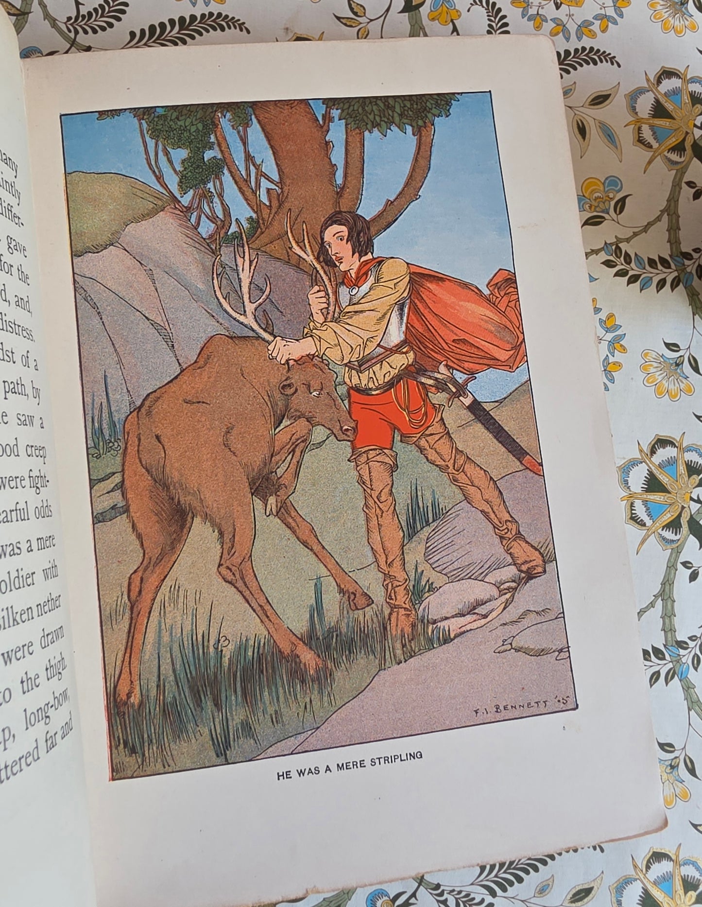 1905 Bold Robin and His Forest Rangers - Antique Robin Hood Book