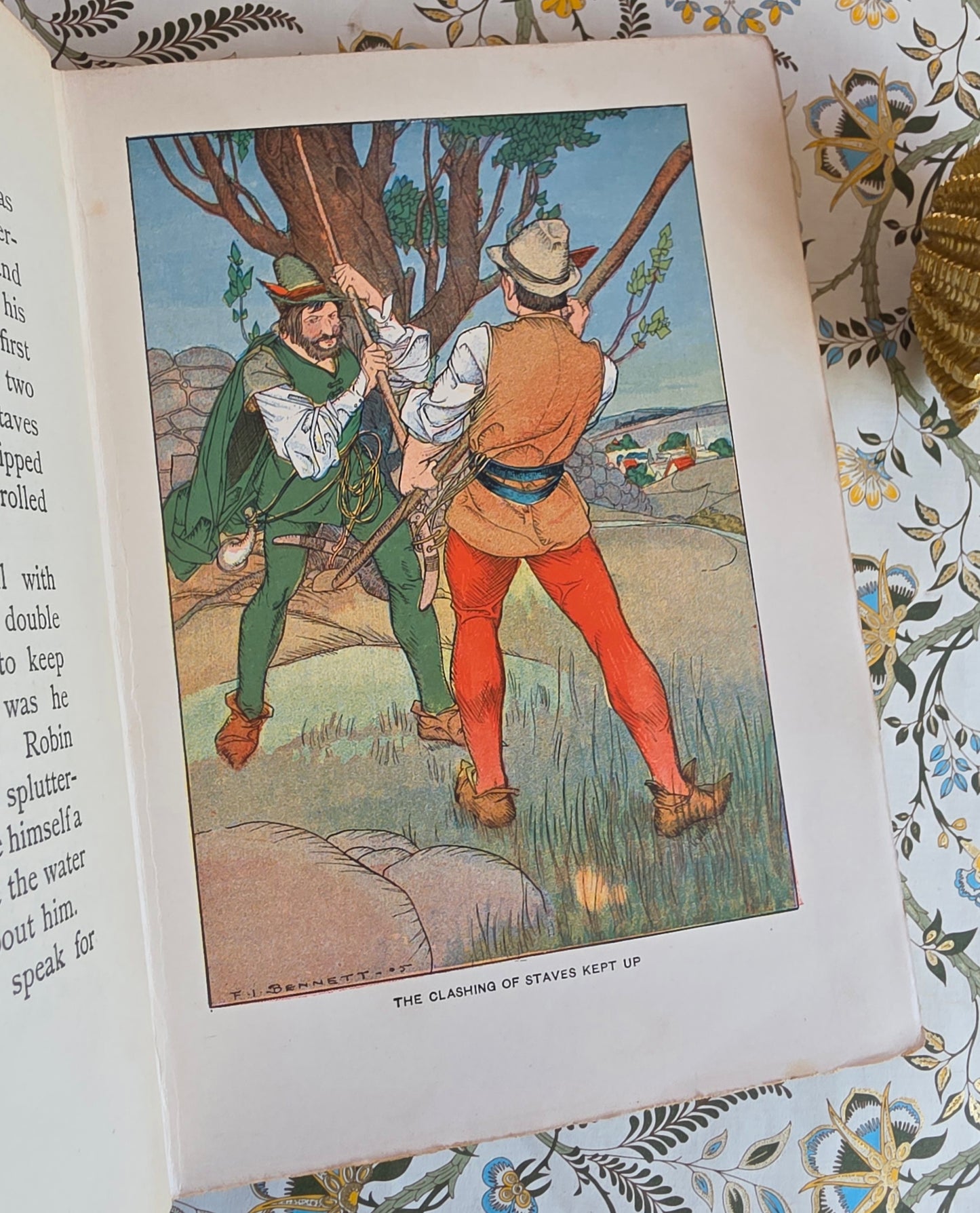 1905 Bold Robin and His Forest Rangers - Antique Robin Hood Book