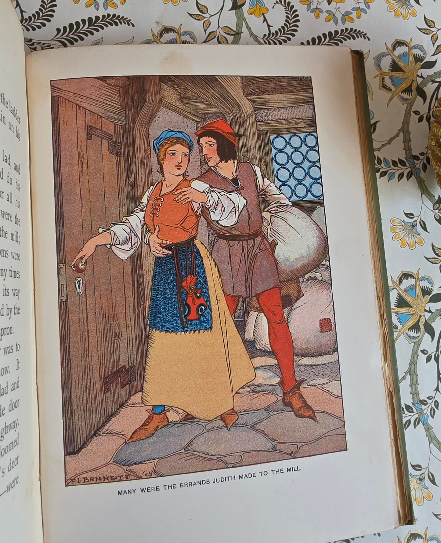 1905 Bold Robin and His Forest Rangers - Antique Robin Hood Book