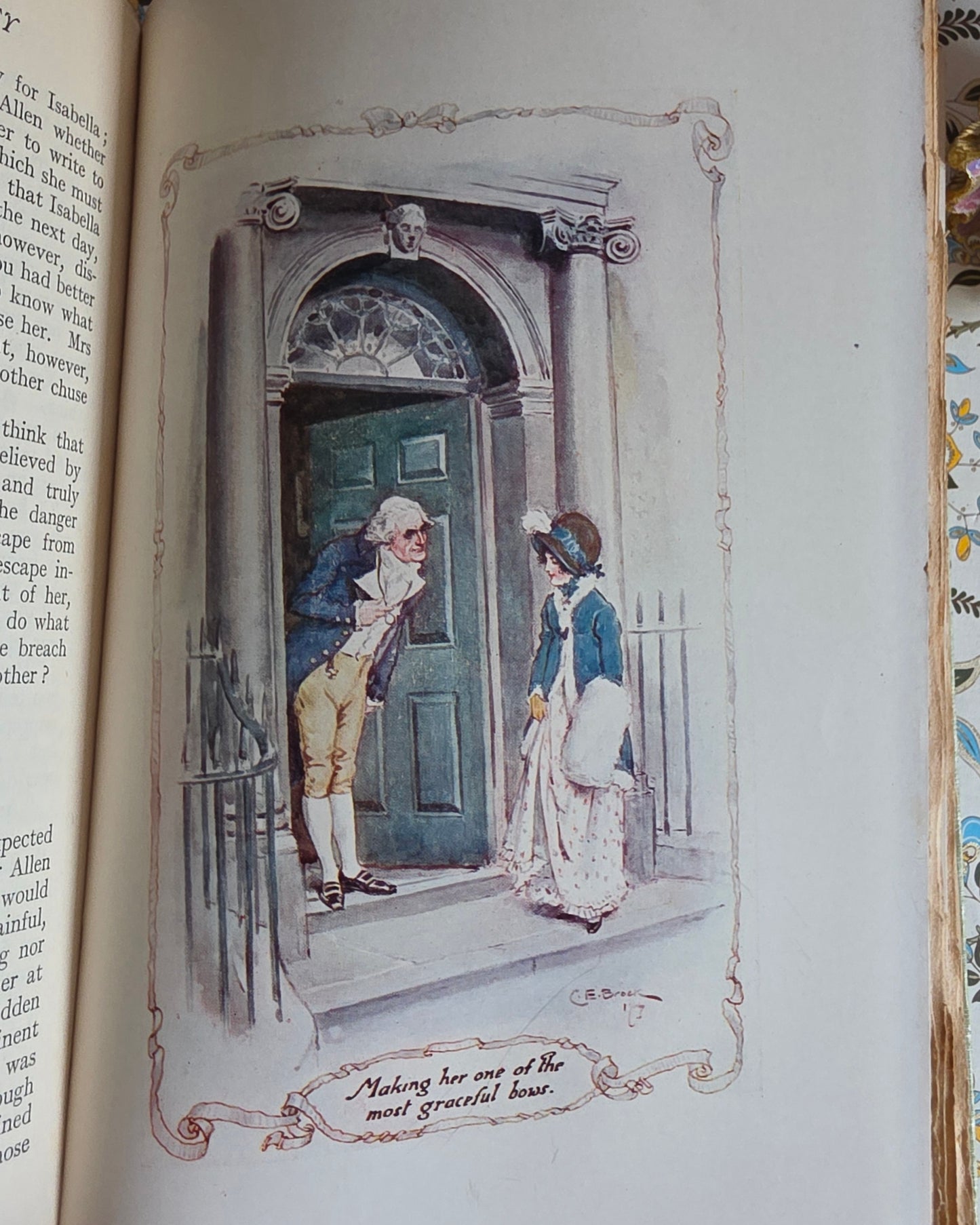 1907 Northanger Abbey by Jane Austen - Illustrated Antique Book