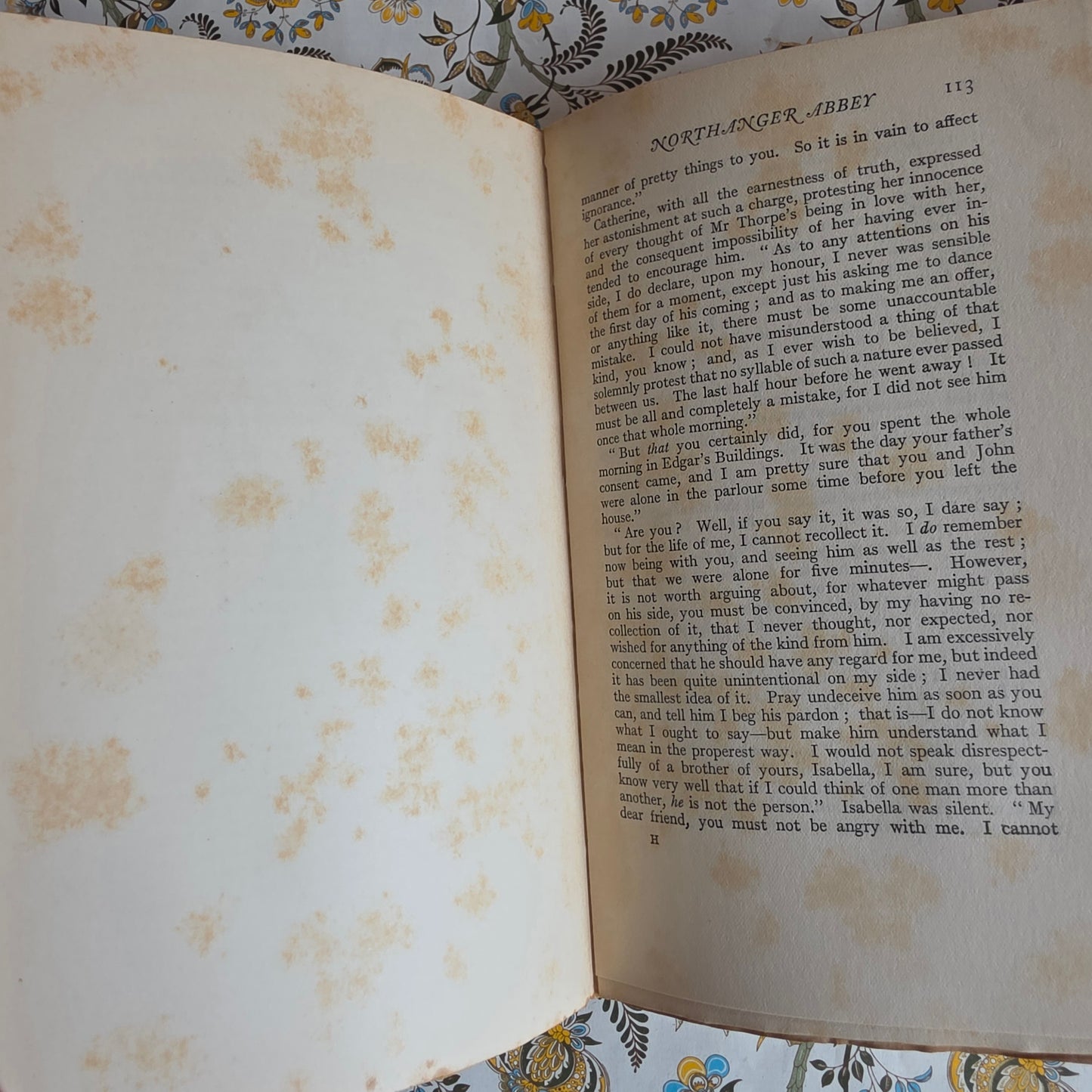 1907 Northanger Abbey by Jane Austen - Illustrated Antique Book