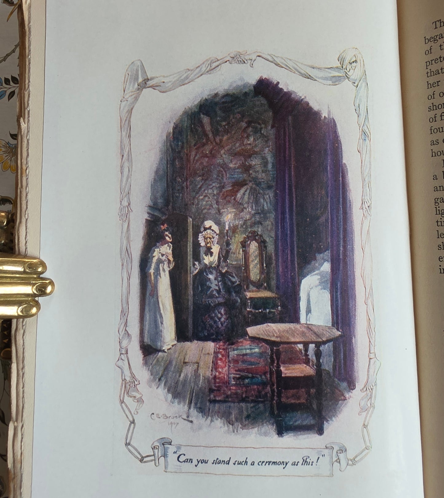 1907 Northanger Abbey by Jane Austen - Illustrated Antique Book