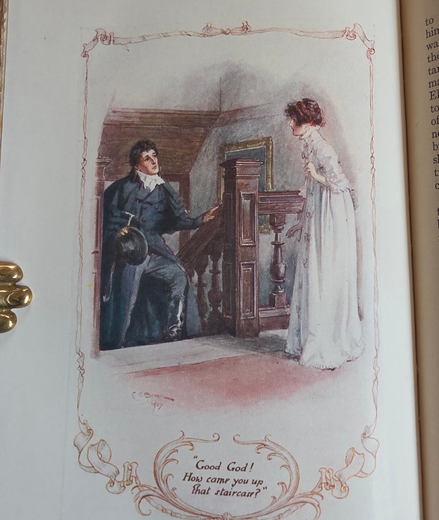 1907 Northanger Abbey by Jane Austen - Illustrated Antique Book