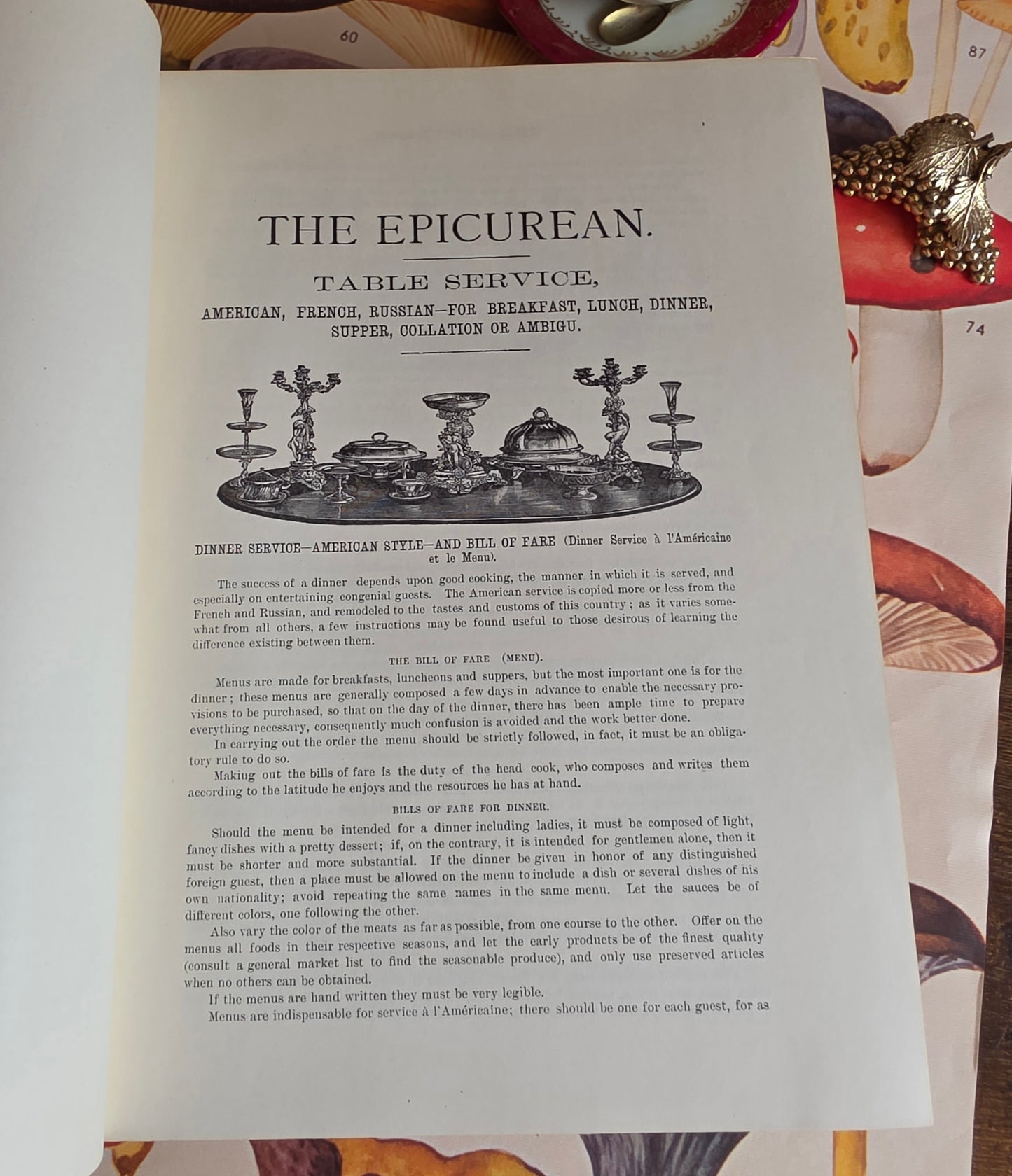 1920 The Epicurean - First Edition / Classic Culinary Encyclopedia