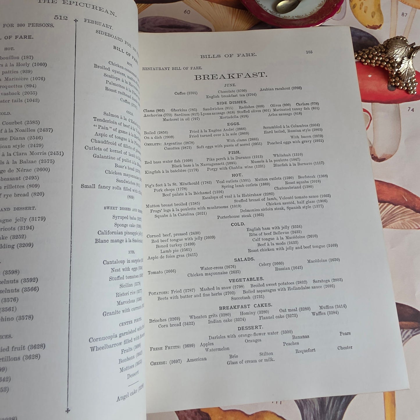 1920 The Epicurean - First Edition / Classic Culinary Encyclopedia