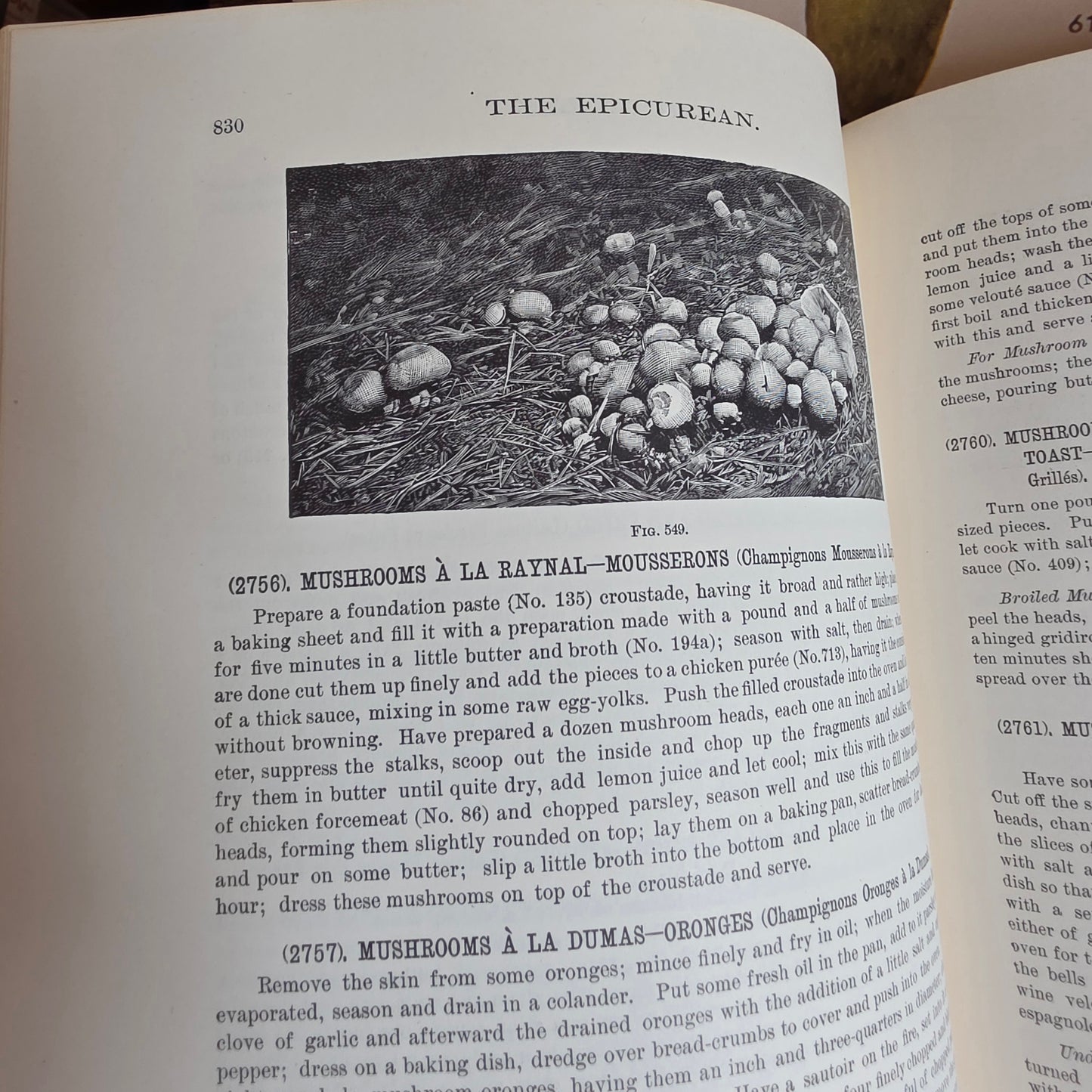 1920 The Epicurean - First Edition / Classic Culinary Encyclopedia