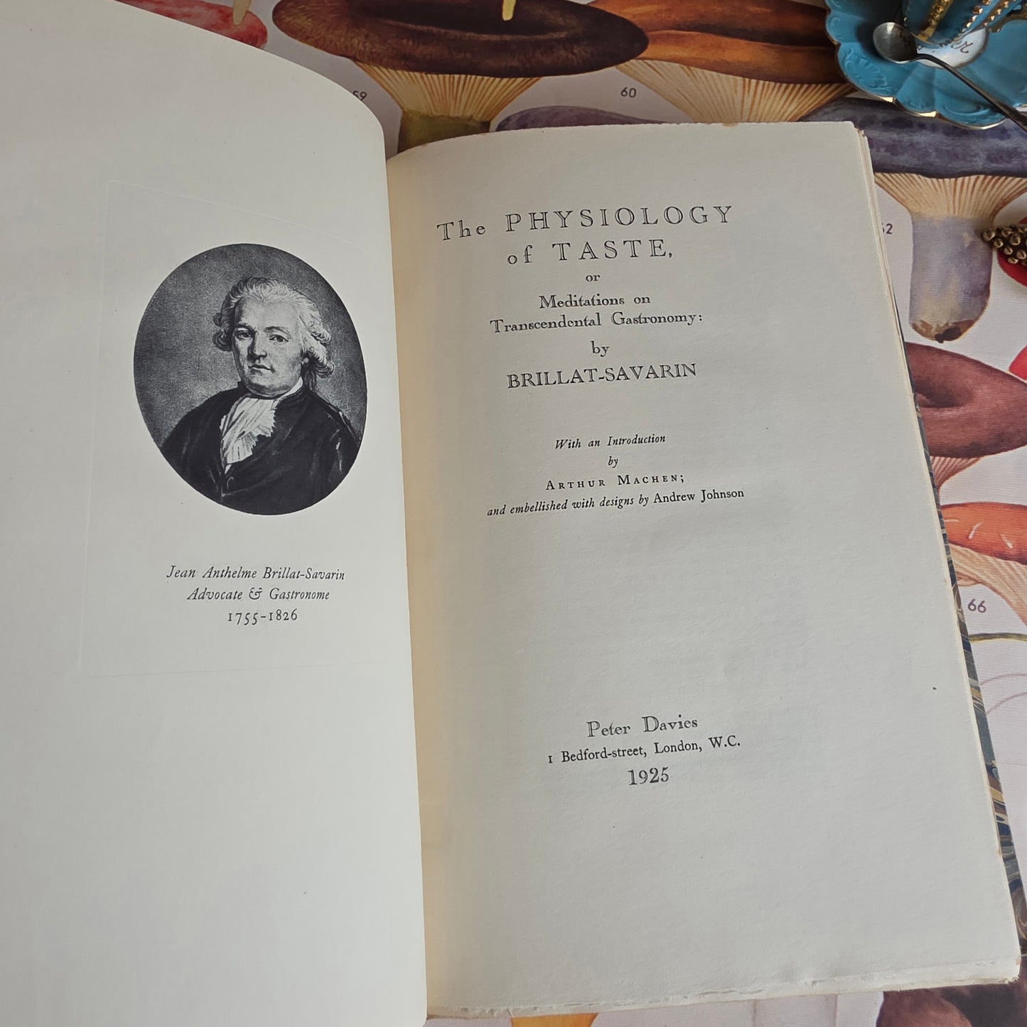 1925 Scarce Limited Edition: The Physiology of Taste by Brillat-Savarin