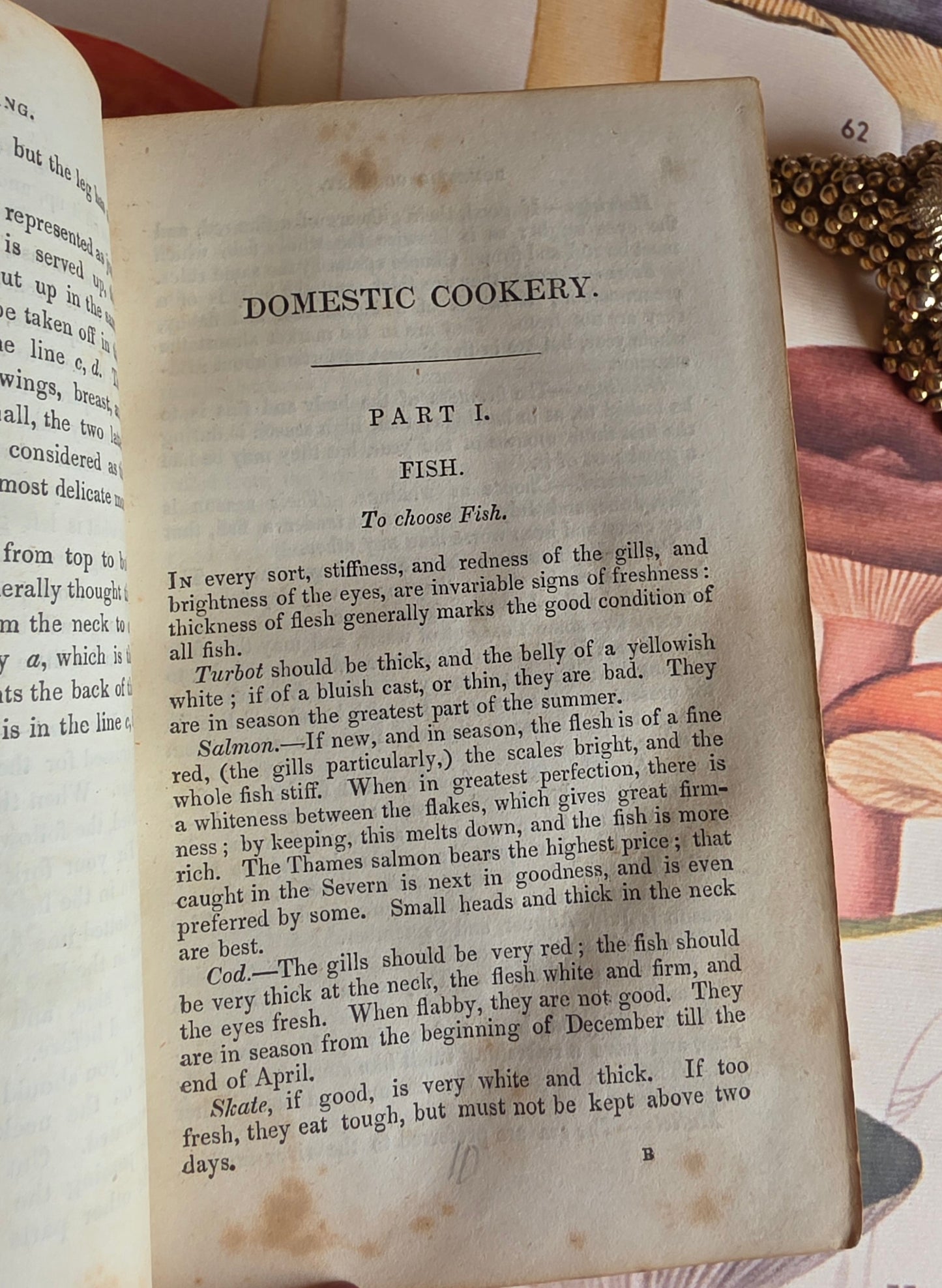 1833 A New System of Domestic Cookery - By A Lady / Illustrated Antique Book