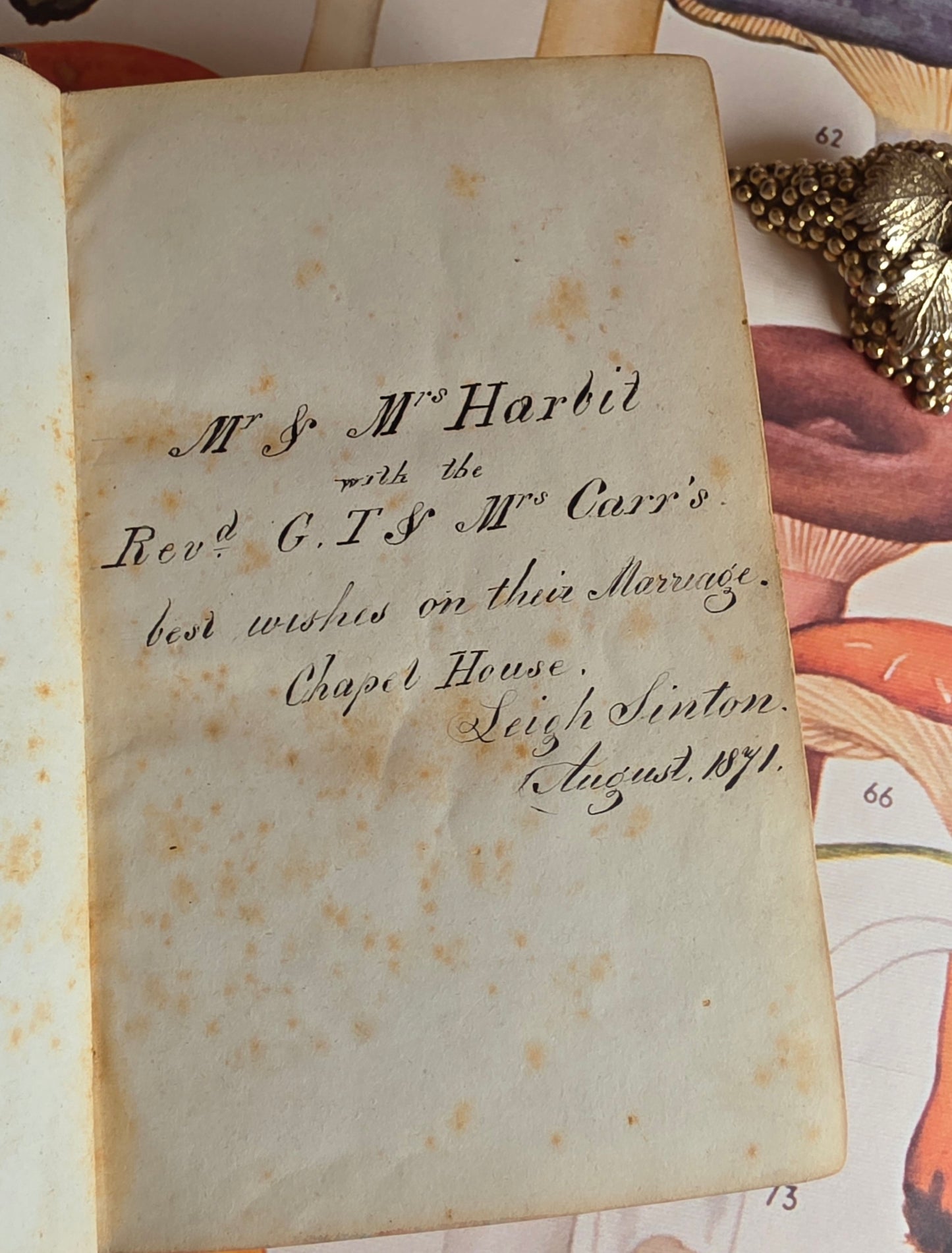 1869 The Book of Household Management by Mrs Isabella Beeton - 12 Colour Plates - Antique Book