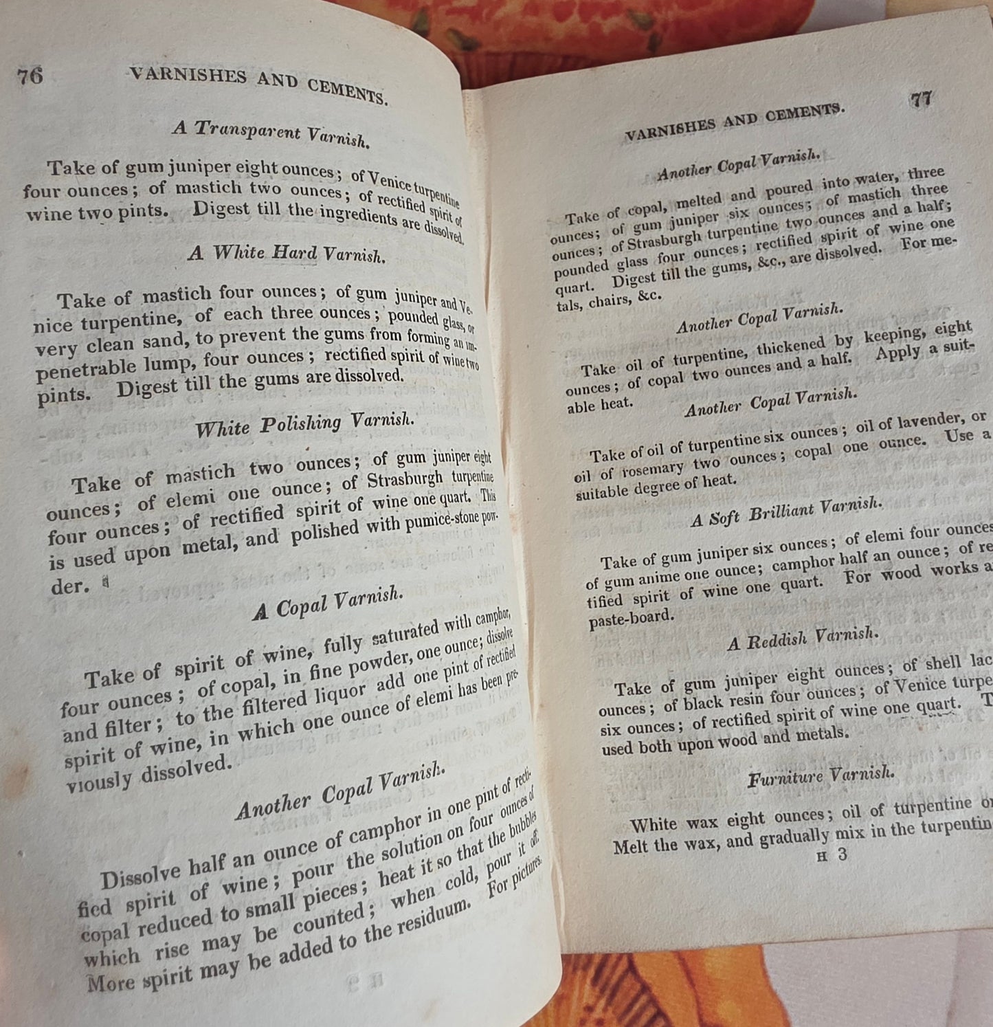 1825 The Modern Family Receipt Book - Georgian Cookery Recipes and Household Advice