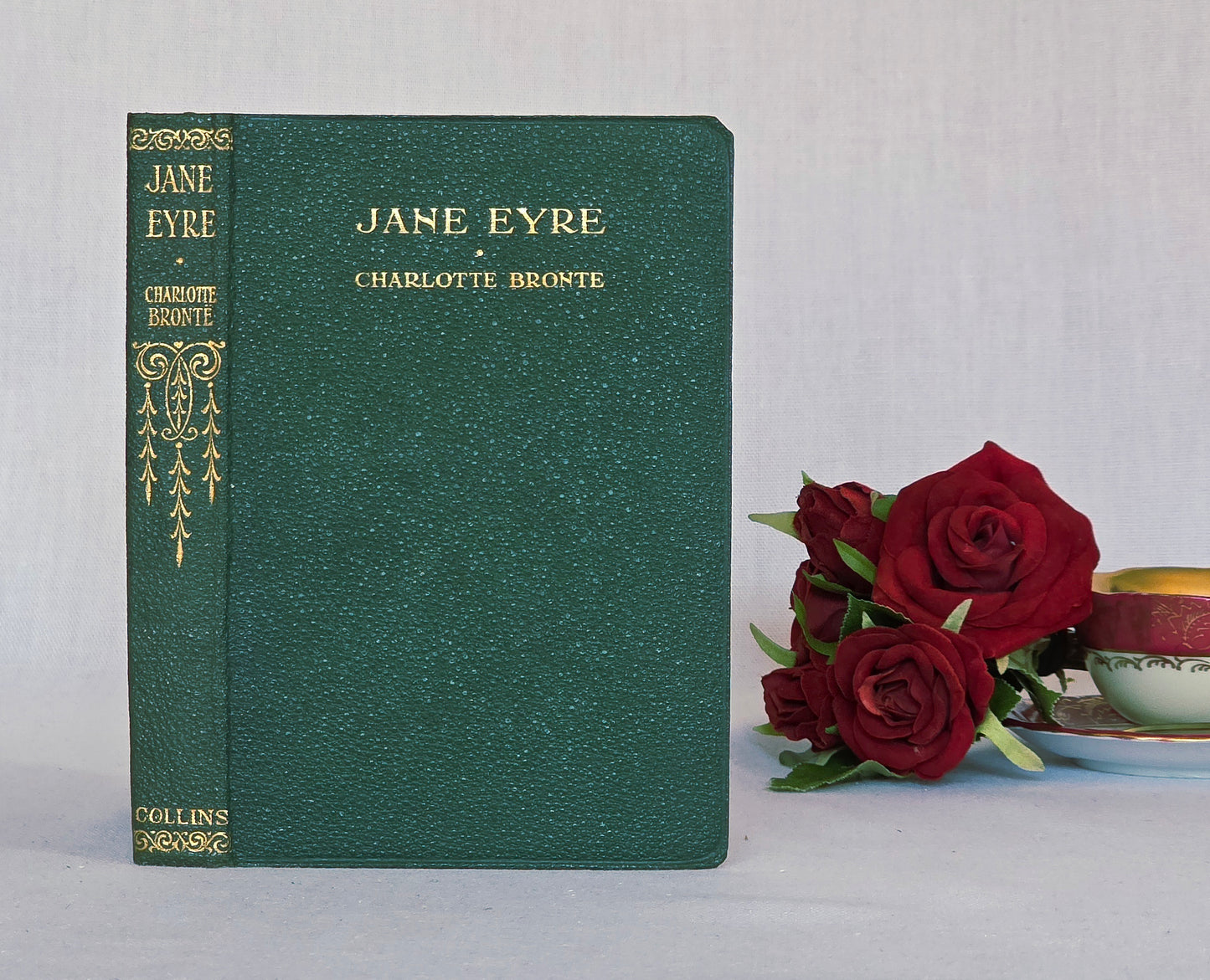 1940s Jane Eyre by Charlotte Bronte - Illustrated Vintage Book