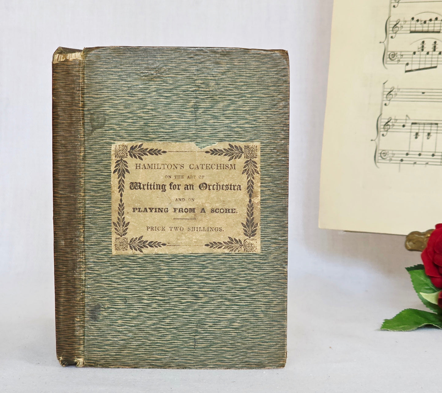 1845 - The Art of Writing for an Orchestra and on Playing from Score - Antique Pocket Book - WITH SOME WEAR