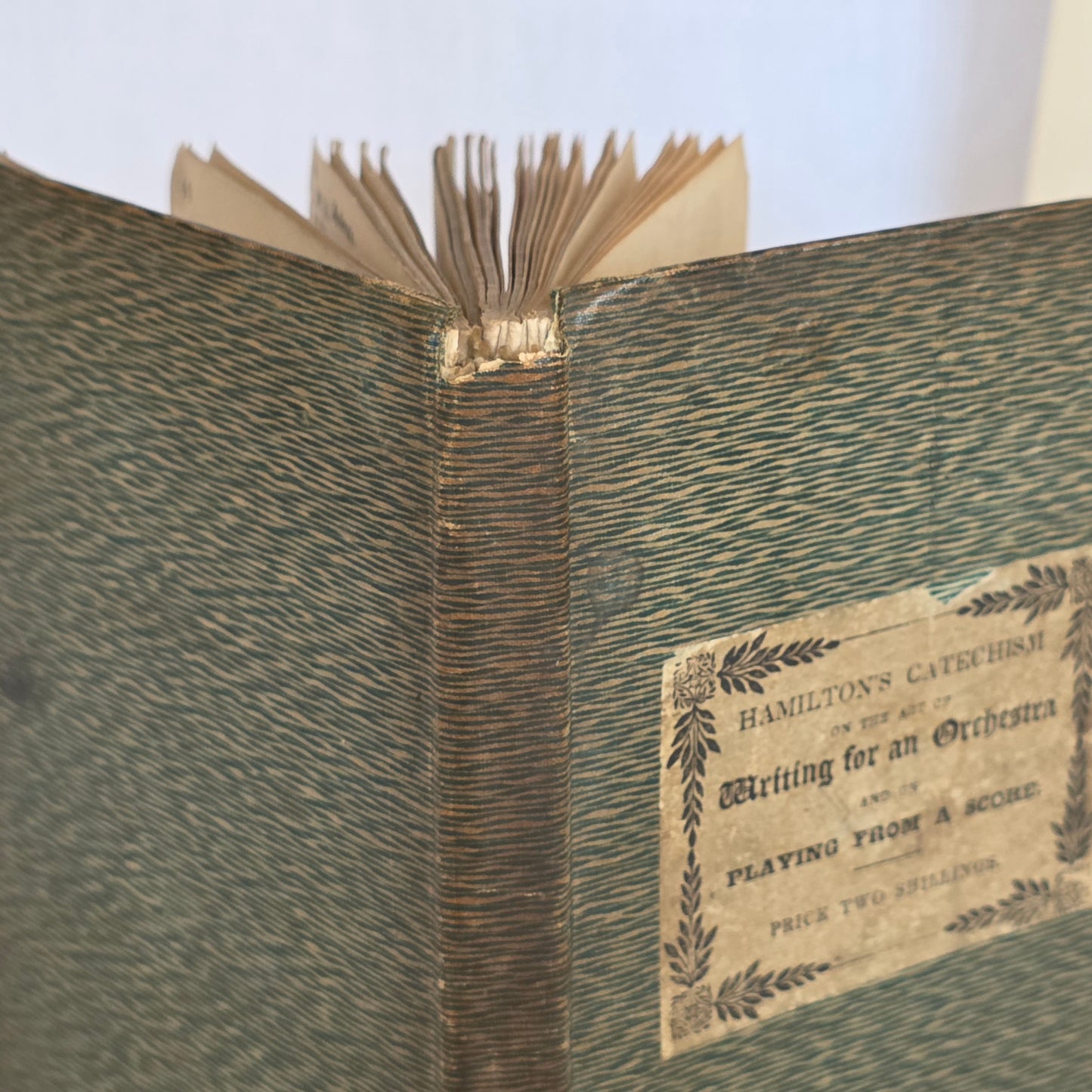 1845 - The Art of Writing for an Orchestra and on Playing from Score - Antique Pocket Book - WITH SOME WEAR