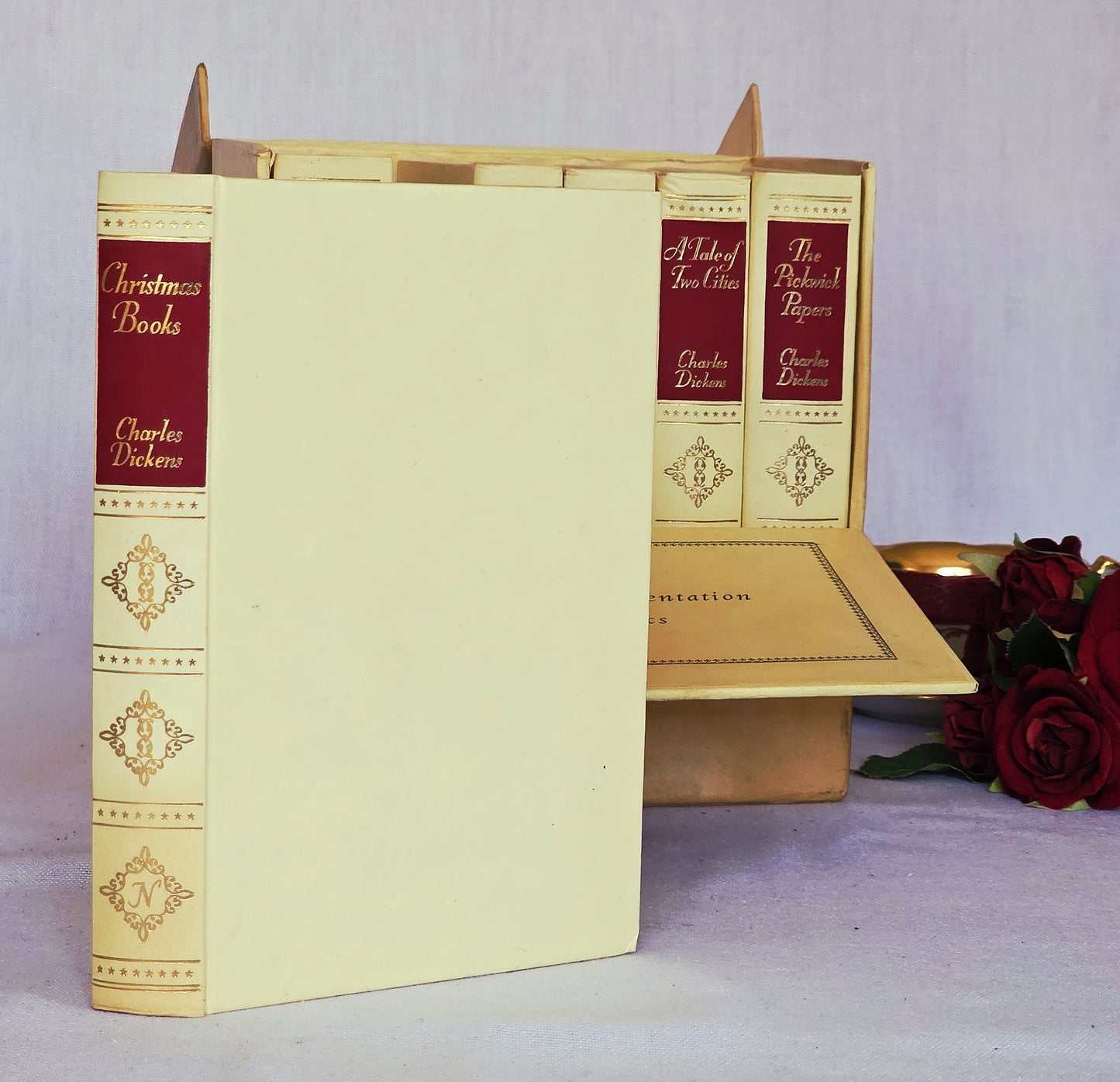 1950s Boxed Set of Dickens' Novels - Vintage Book Set