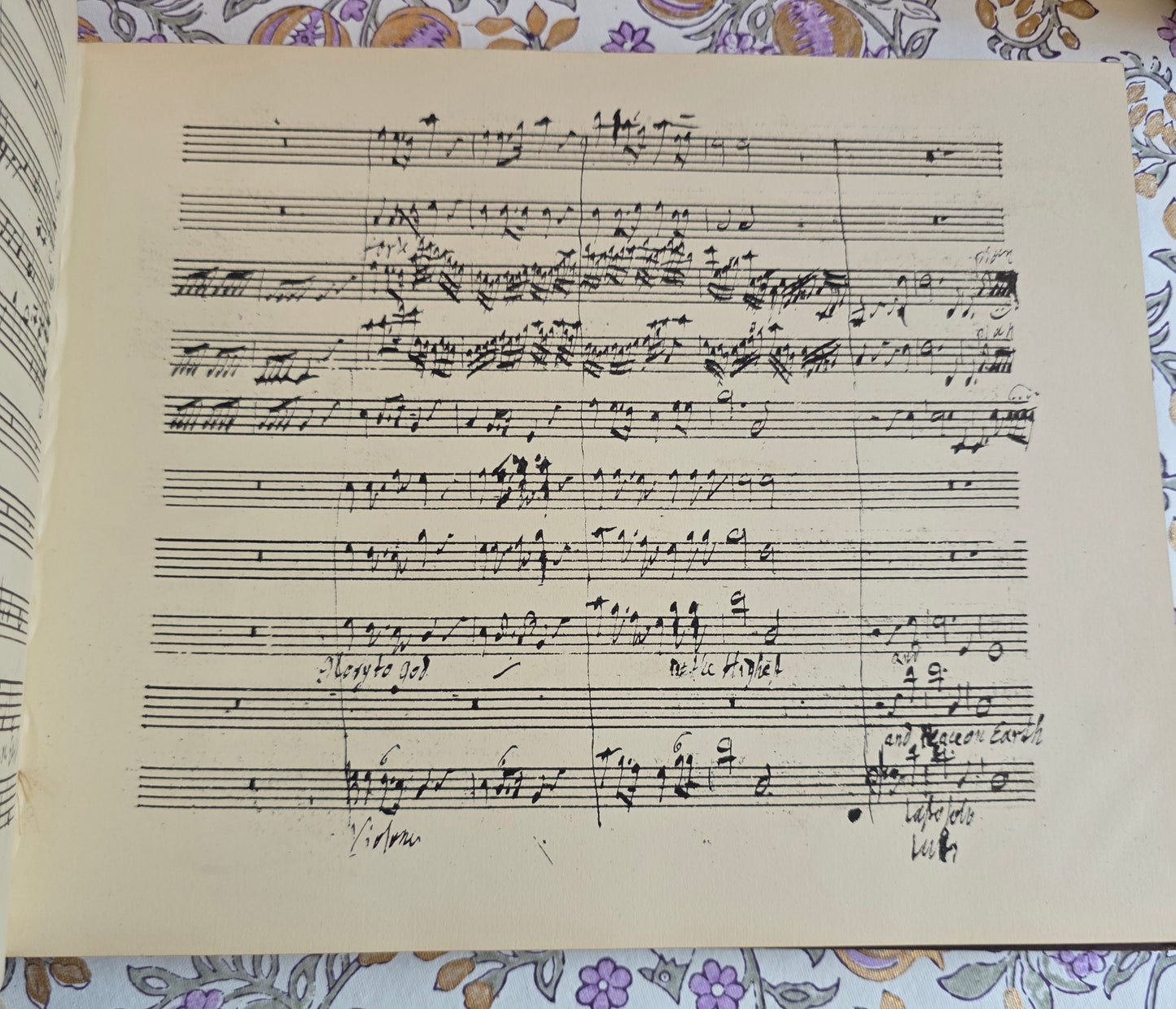 1868 - Fac-simile of the Autograph Score of Handel's Messiah - Antique Reproduction of Original Manuscript