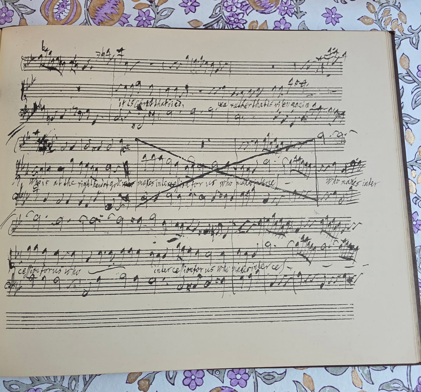 1868 - Fac-simile of the Autograph Score of Handel's Messiah - Antique Reproduction of Original Manuscript