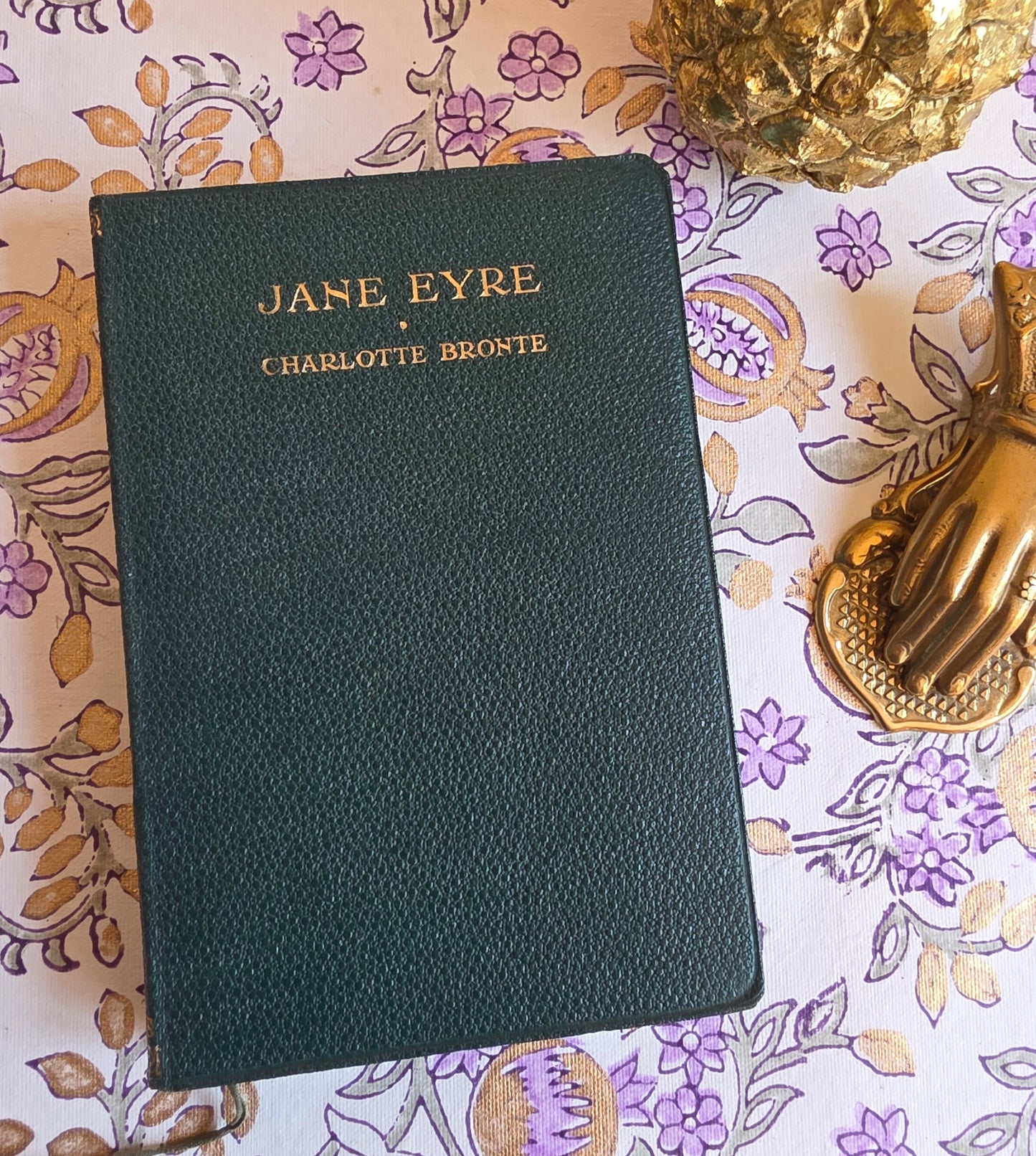 1940s Jane Eyre by Charlotte Bronte - Illustrated Vintage Book