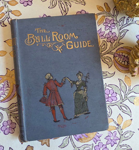 1880s Pocket-Sized  Ball-Room Guide - Antique Guide Book